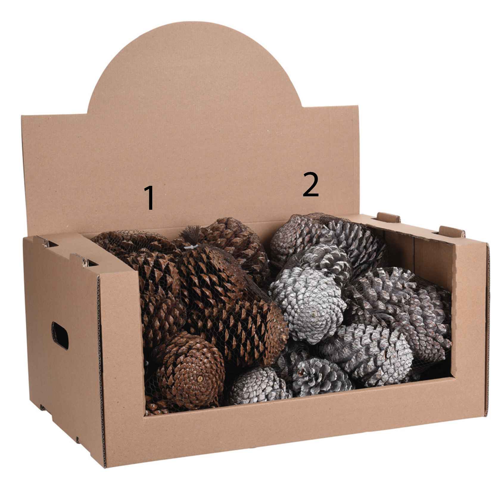 Pigne natalizie 300g 8 cm