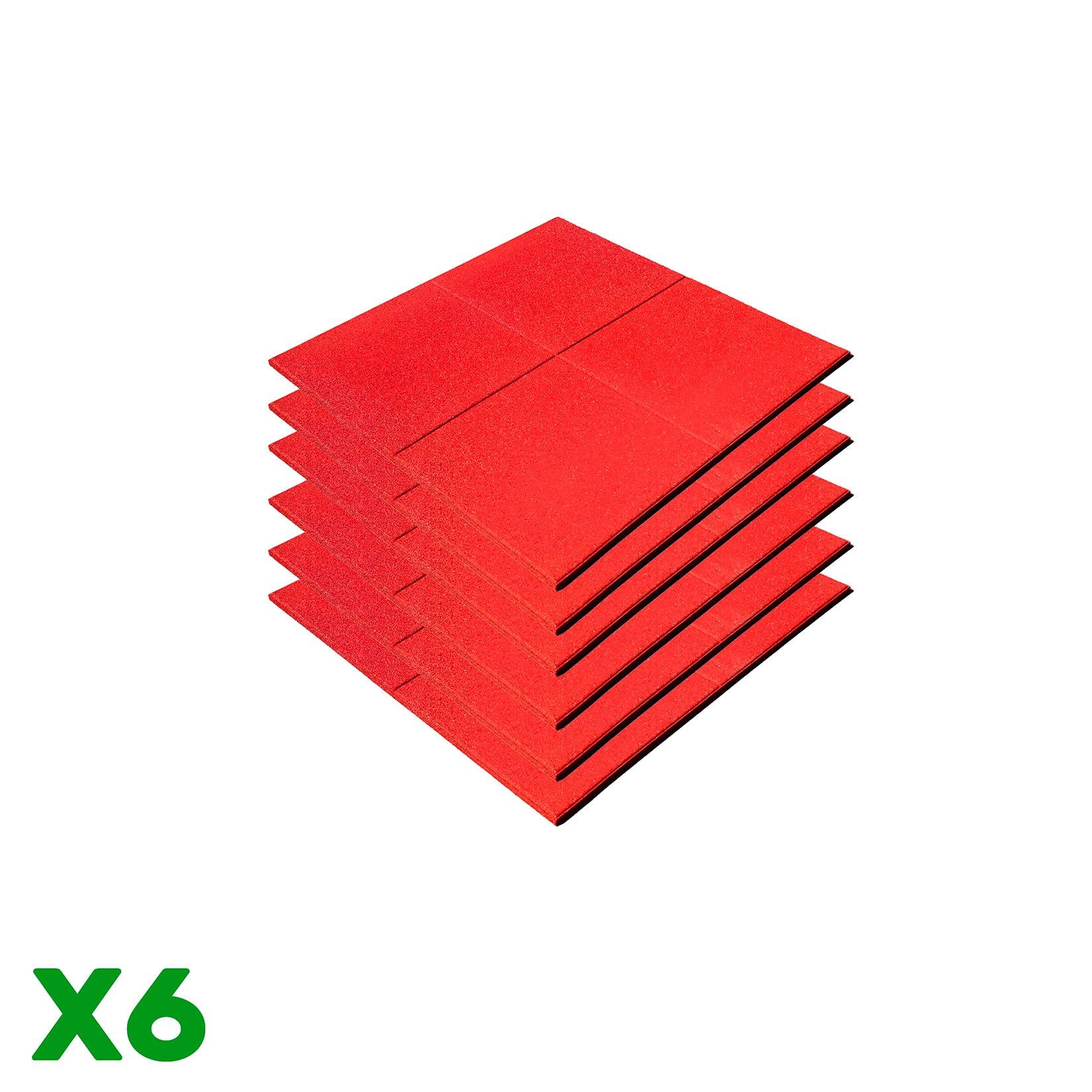 Pavimento Antishock Securewalk Rosso x6