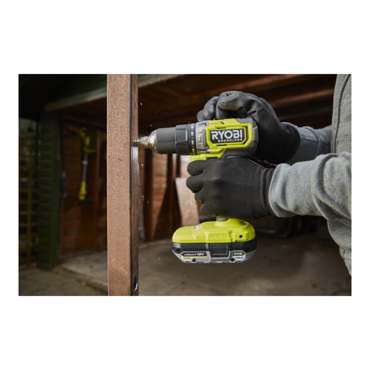 Trapano Avvitatore a Percussione Brushless Ryobi 18V ONE+ Senza Batteria 3