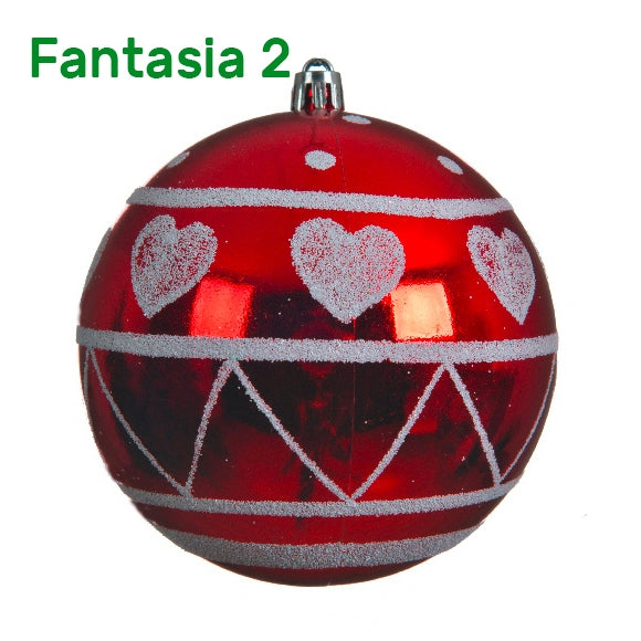 Pallina di natale con decori glitter Kaemingk 3