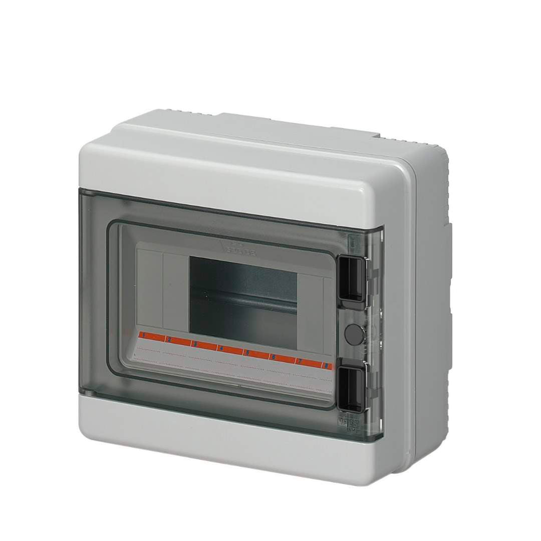 Centralino da parete stagno 8 moduli IP65