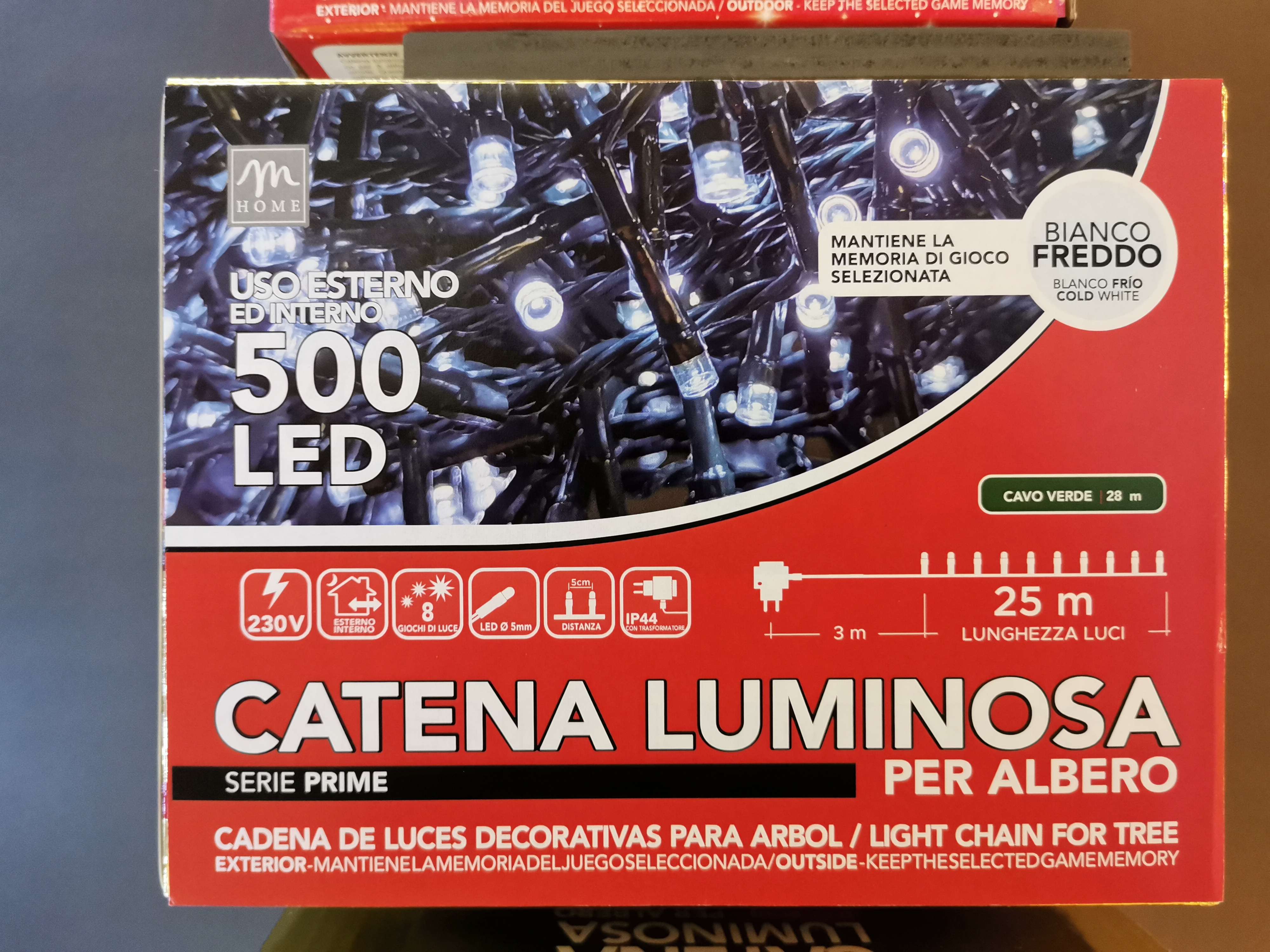Serie luci 500 led