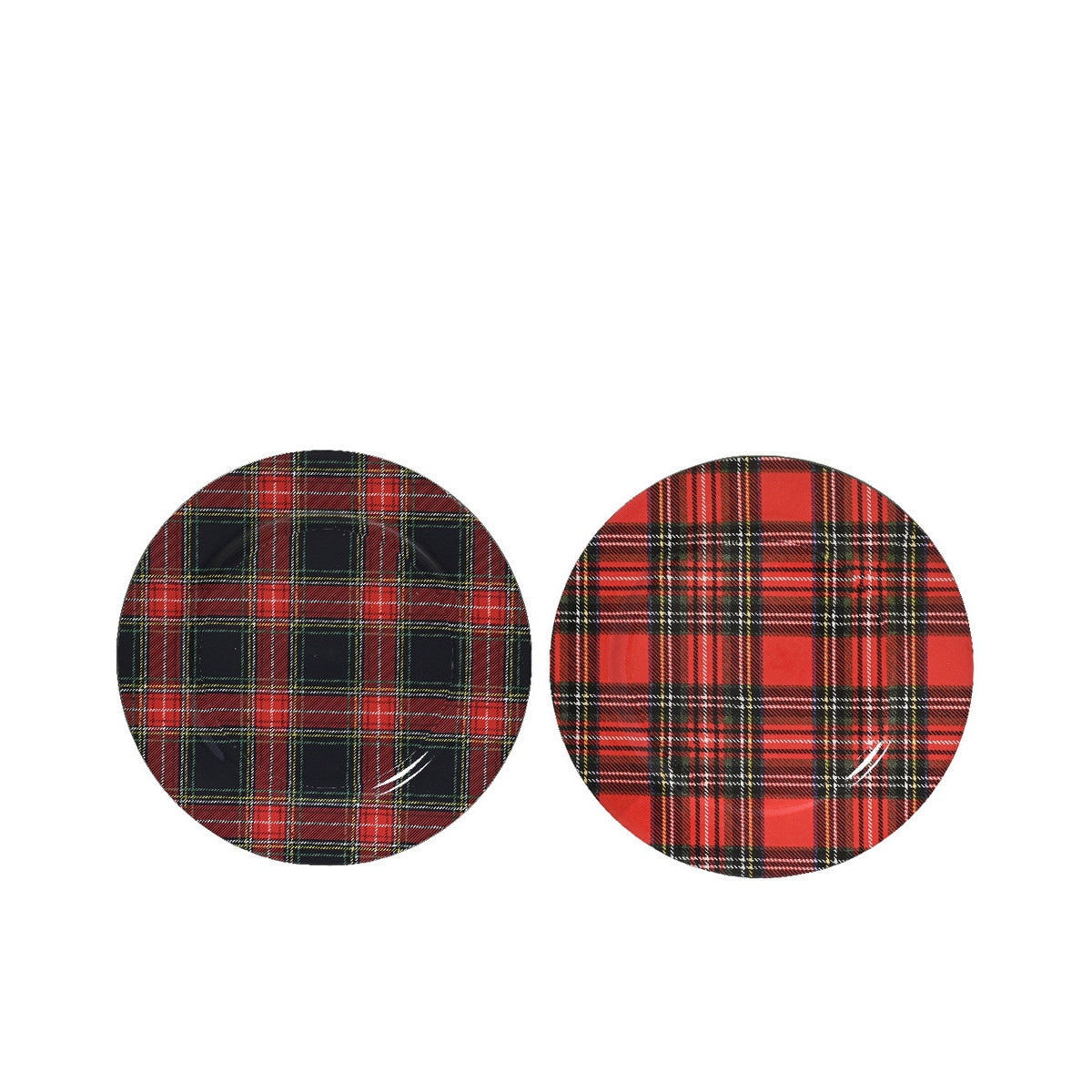 Sottopiatto natalizio rosso 33 cm