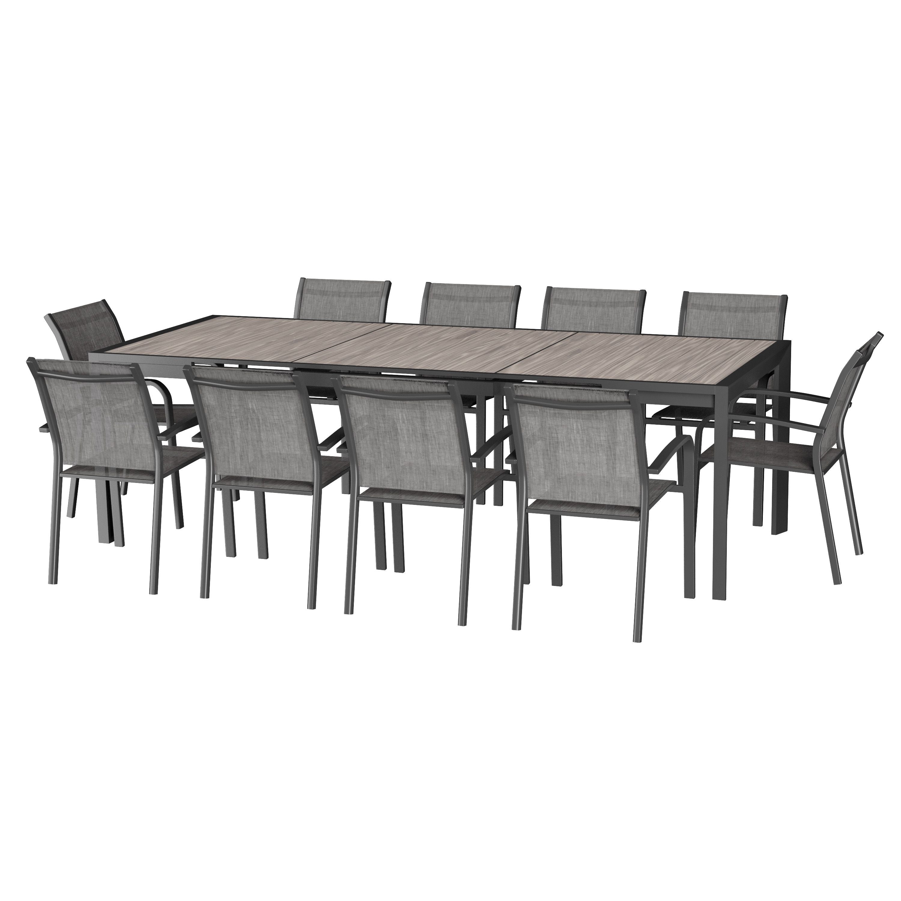 Tavolo Evasion L.140/280XP.110XH.75 cm