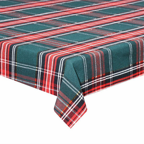 Tovaglia natalizia Tartan Lurex