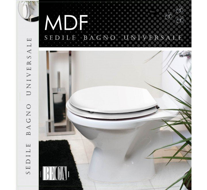 SEDILE WC UNIVERSALE BIANCO IN MDF - BECA - BELLOTTI 08856 3