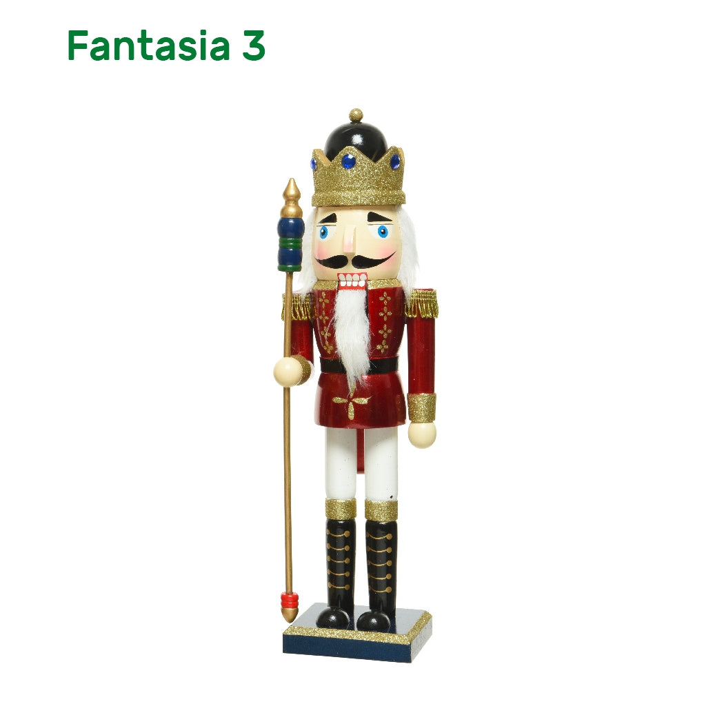 Soldatino shiaccianoci natalizio Kaemingk 38 cm 4