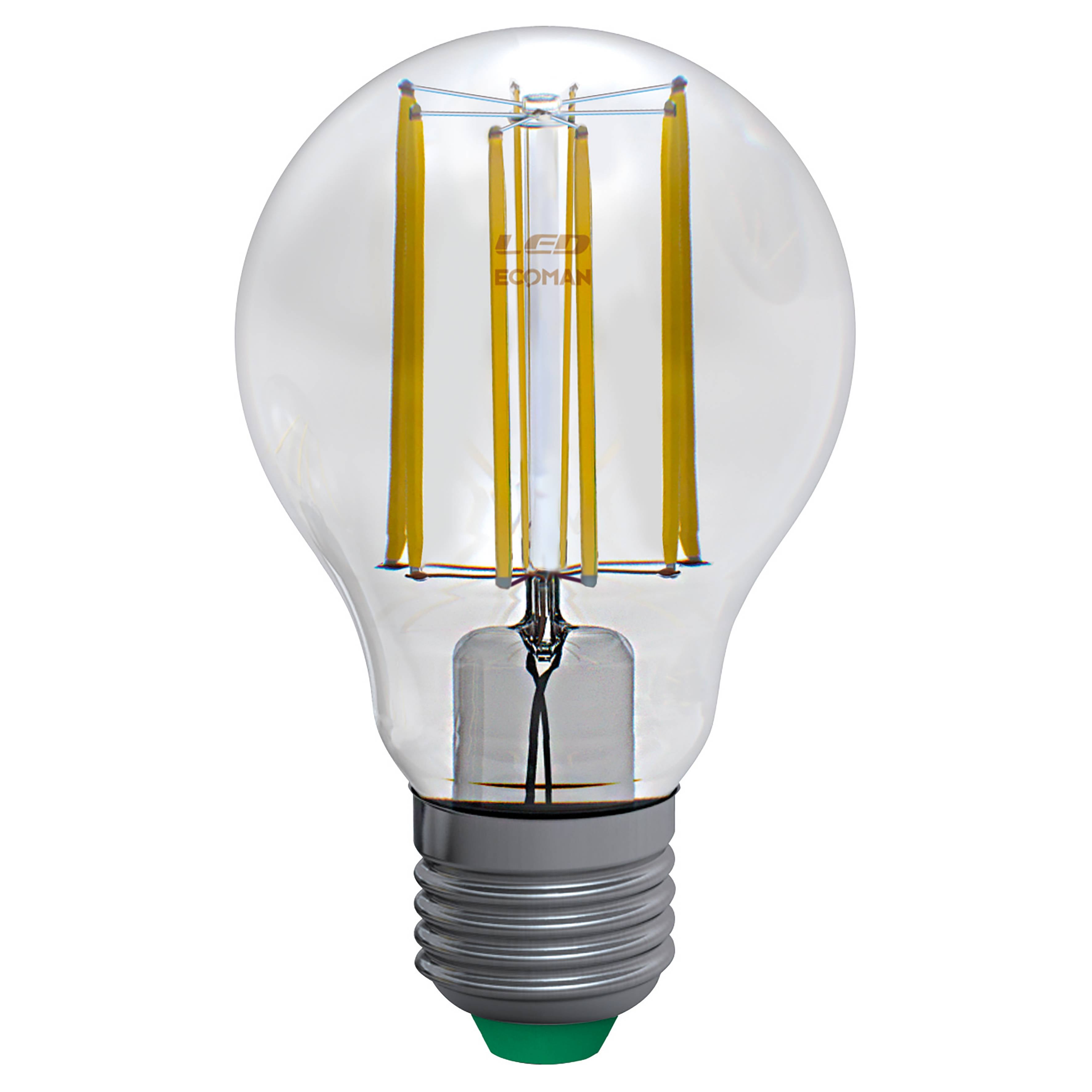 Lampadina LED goccia filo clear 12W