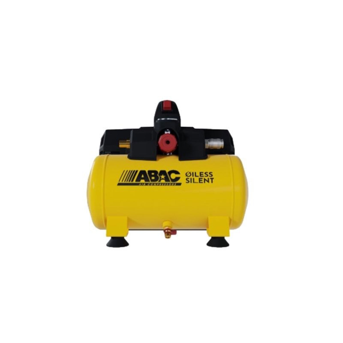 Compressore Silenziato Abac 6 Litri Oil-Free 8 Bar 3