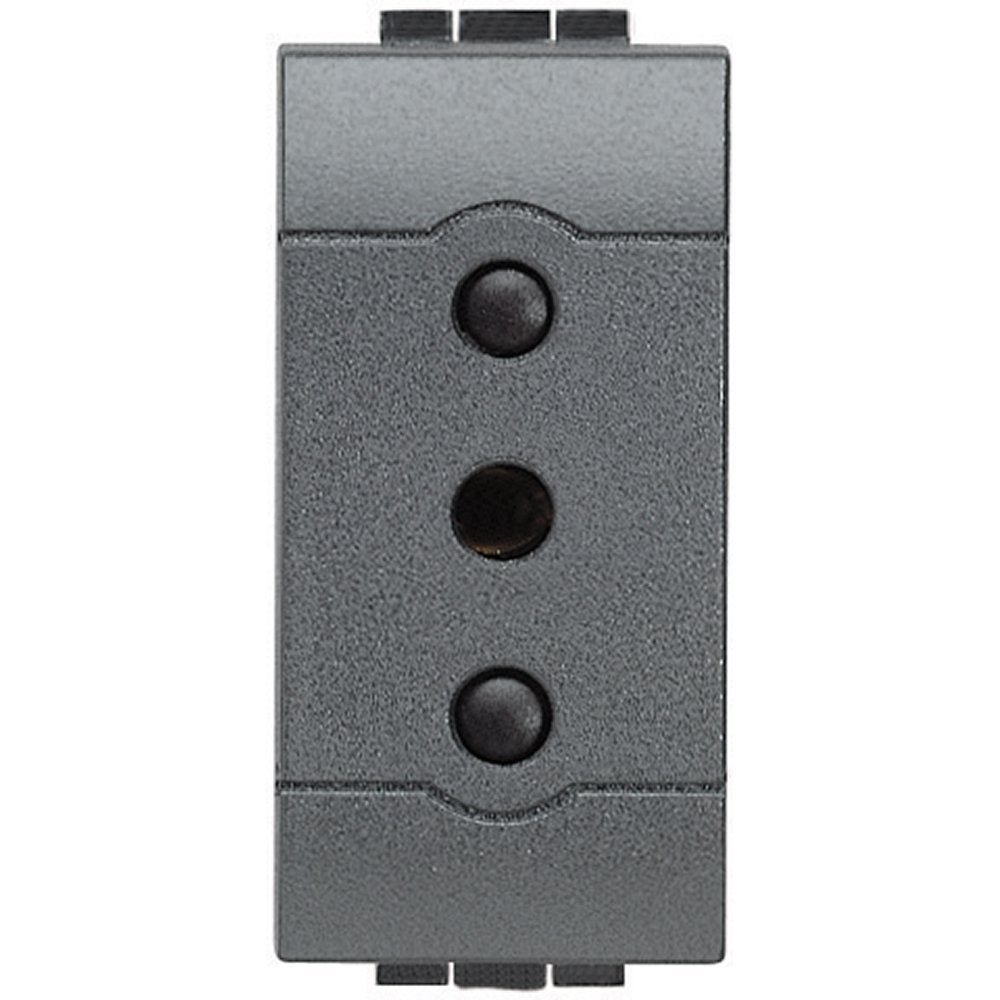 BTicino SL4113F Presa 10 Ampere Antracite