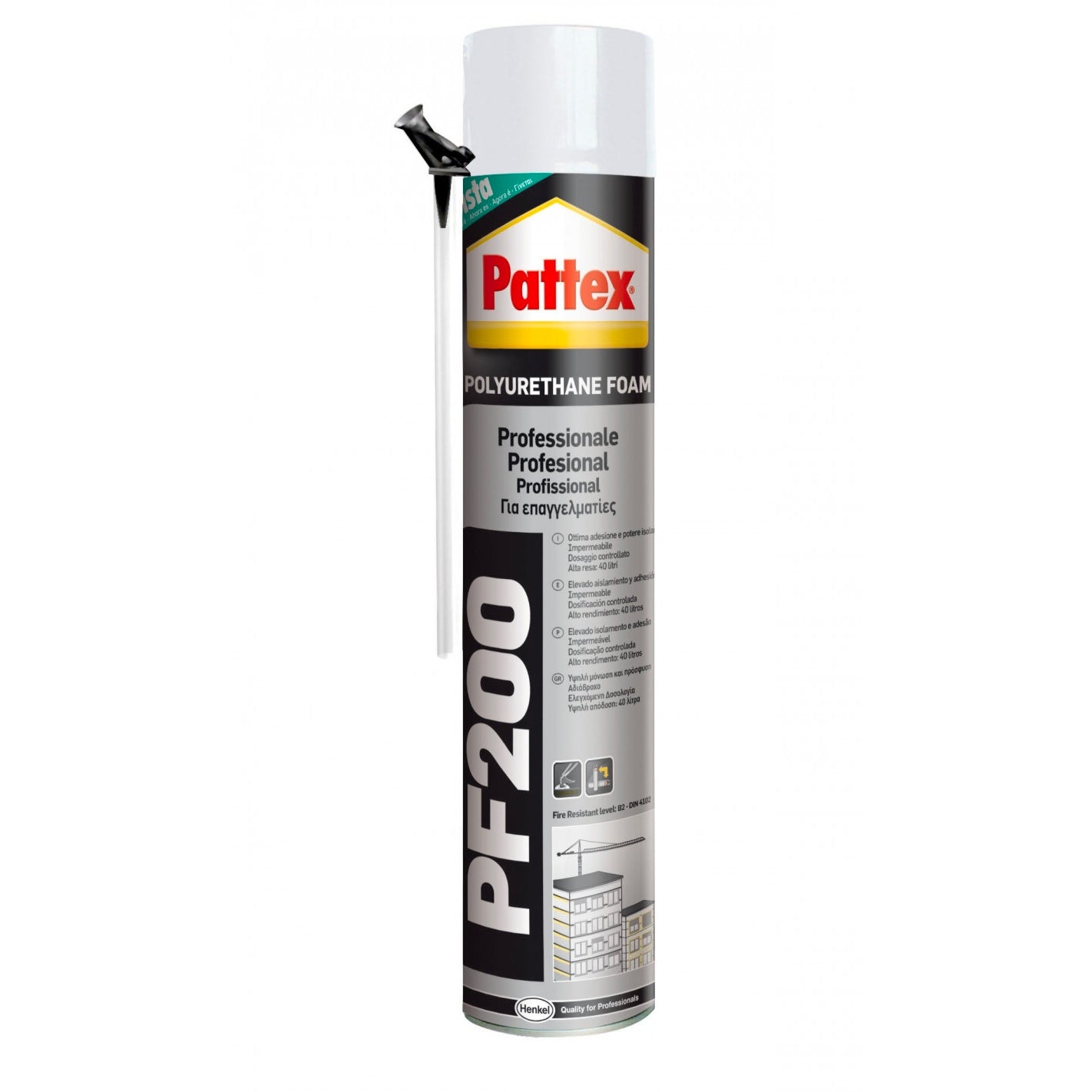 Pattex Schiuma PU PF200 B2 750 Ml
