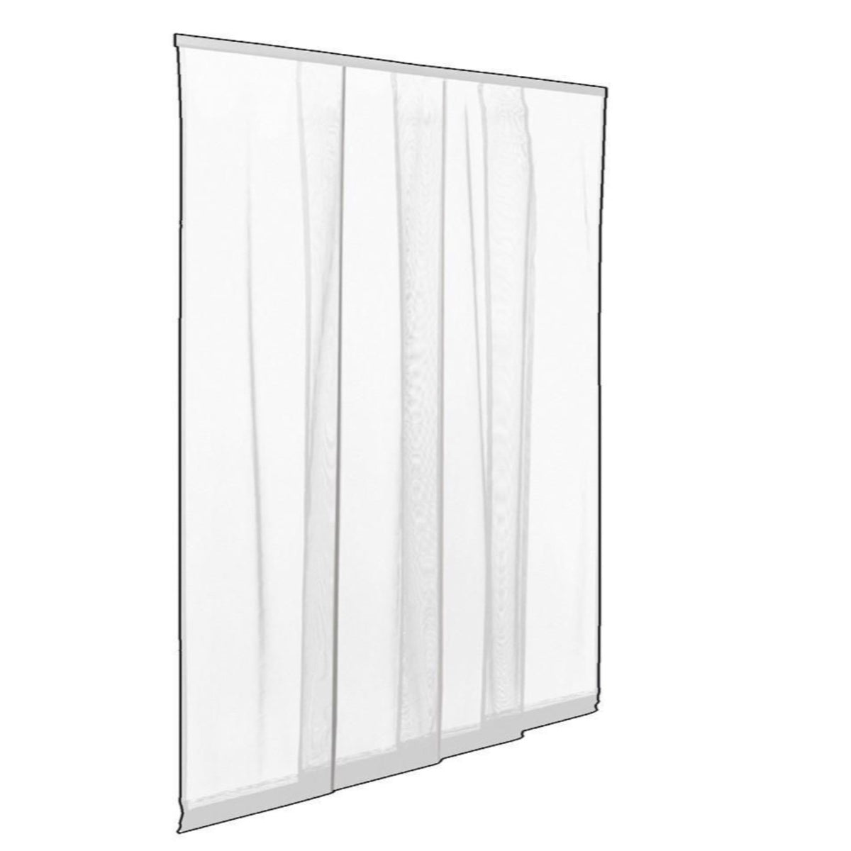 Zanzariera a Tenda IRS Strip Bianca 140x240 cm
