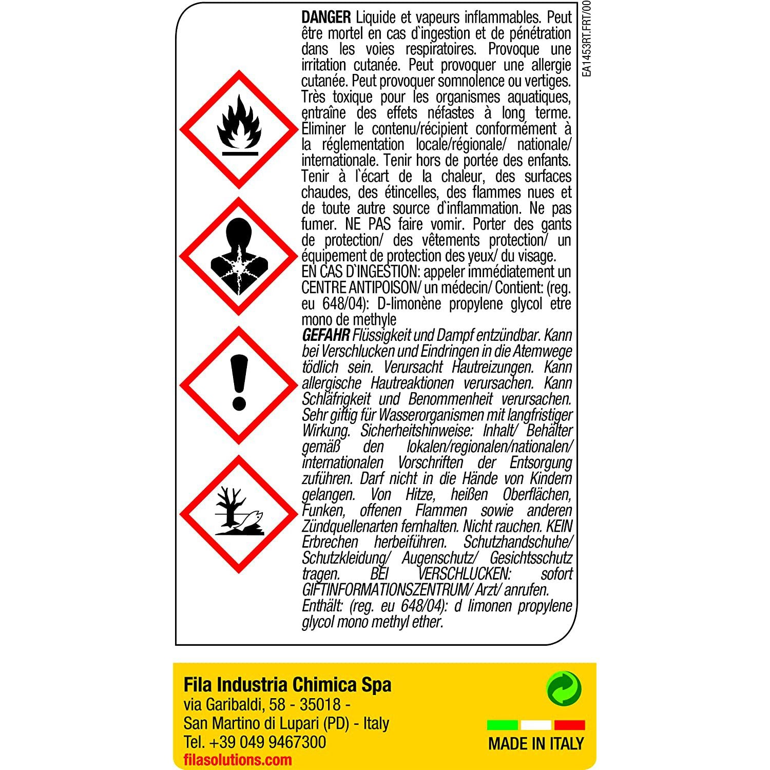 Rimuovi colla e silicone Zerofil FILA 250 ml 3