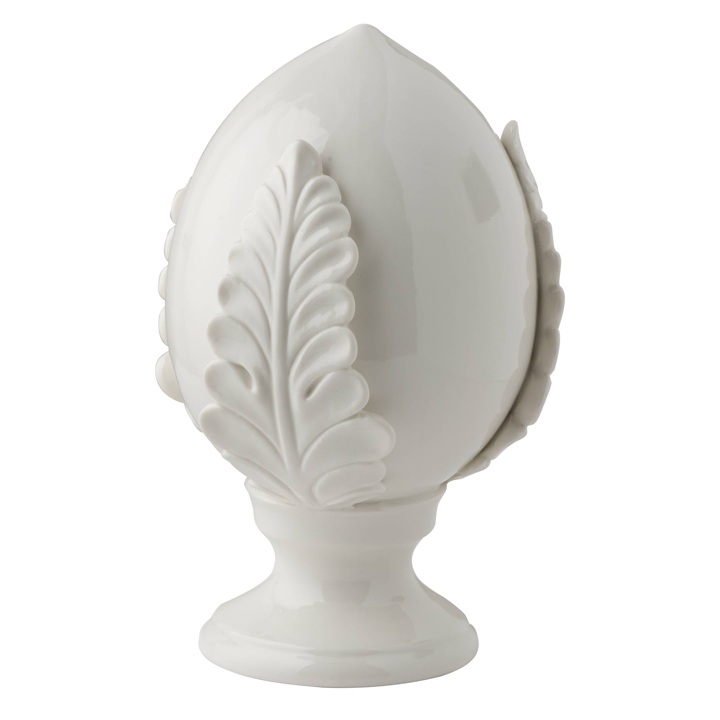 Pumo decorativo in porcellana 27 cm