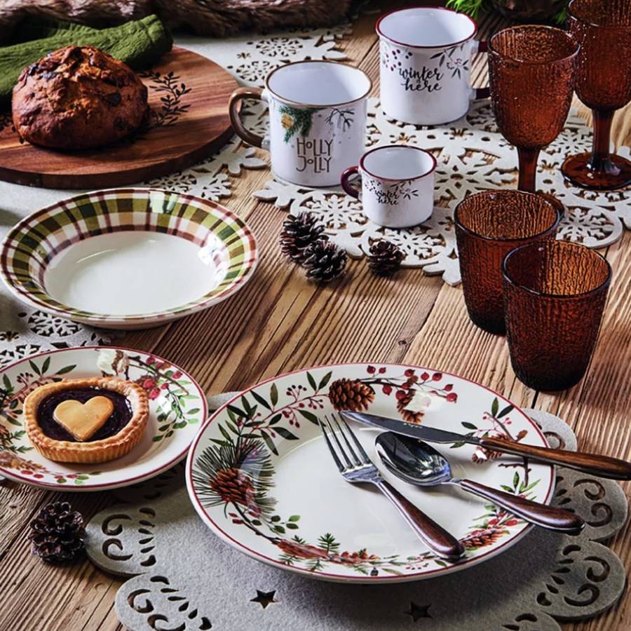 Servizio natalizio Cortina 18Pz Tognana