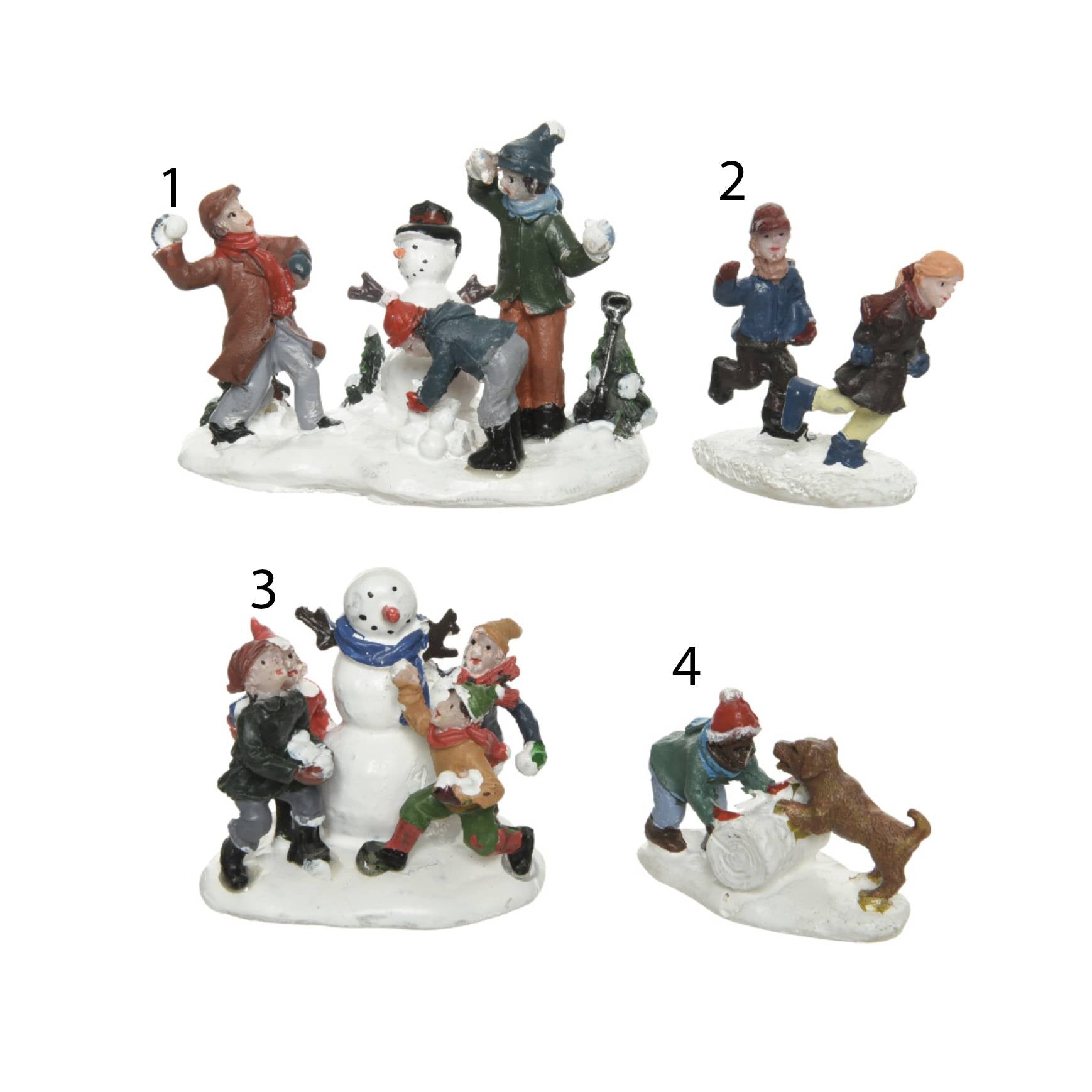 Figure con pupazzo di neve 5,5 cm