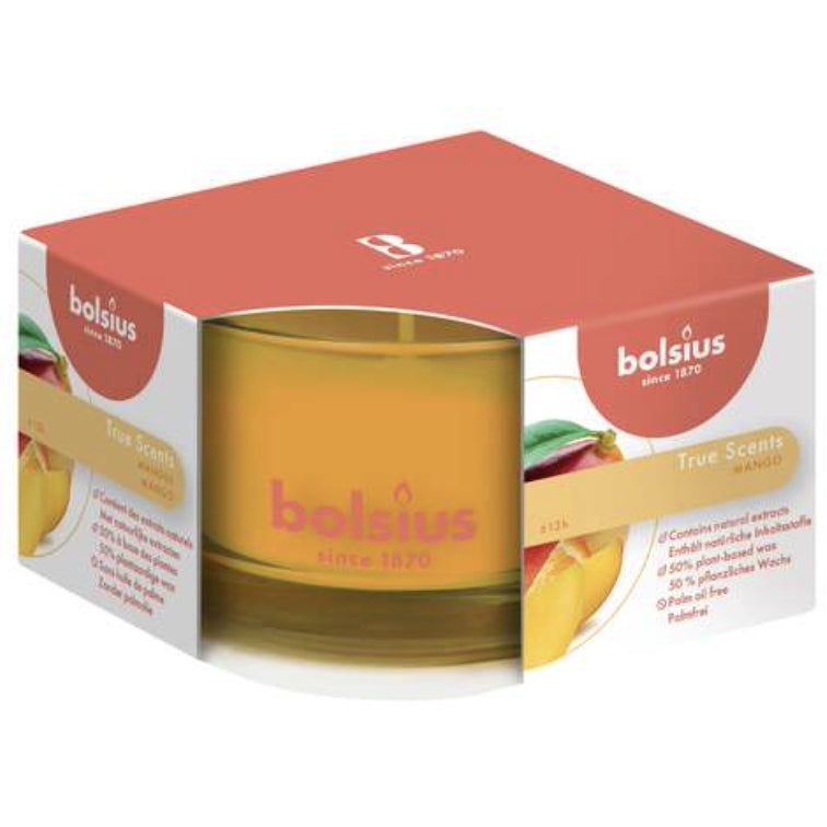 Candele in vetro profumate Bolsius