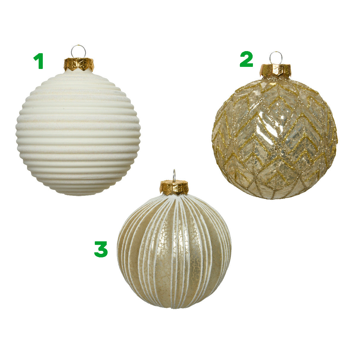 Palla di vetro anticata