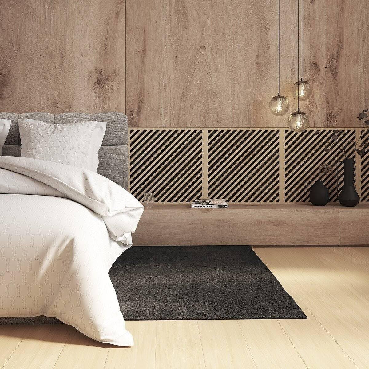 Pannello Decorativo da Parete Eileen 58x58 cm – Motivo a Righe
