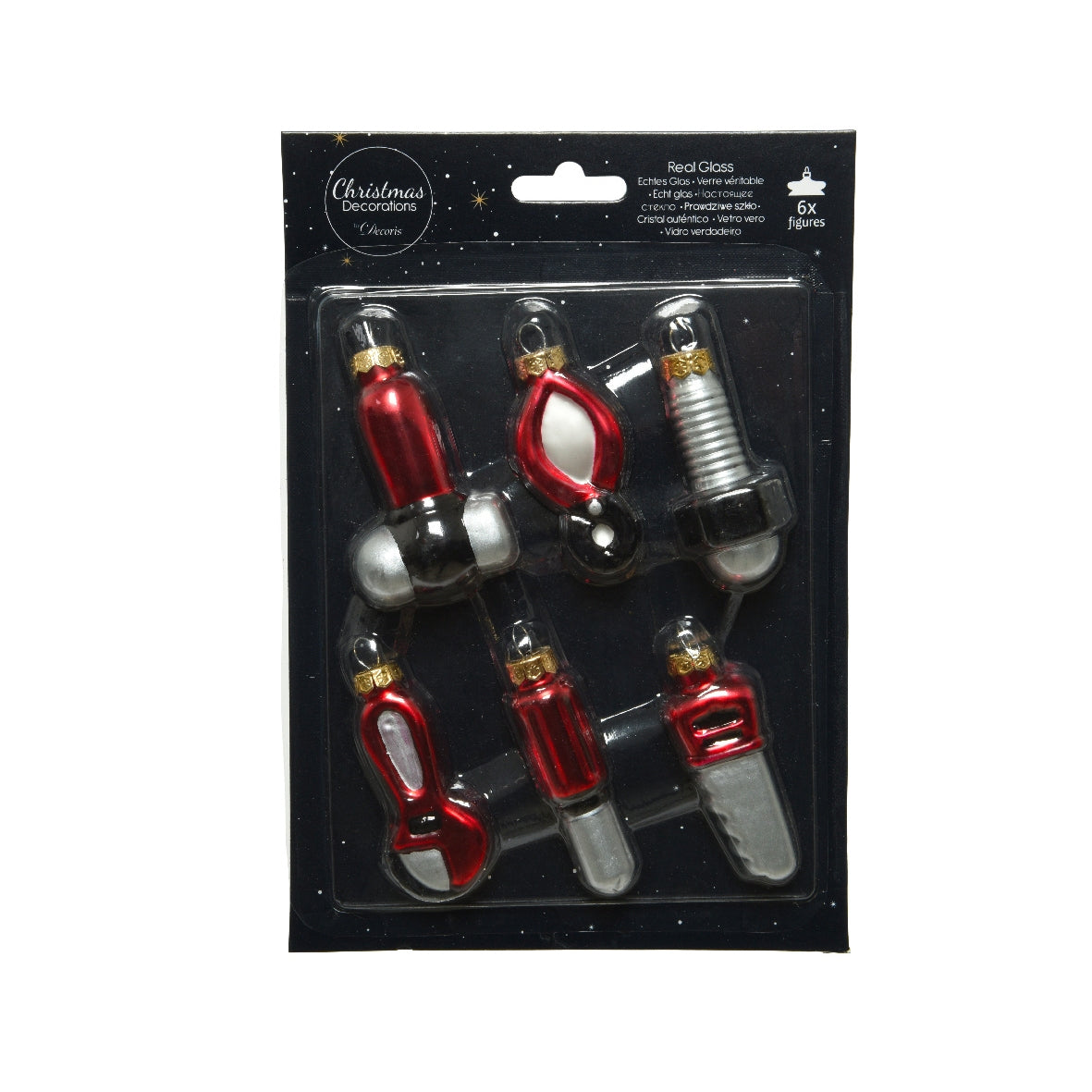 Appendino addobbo albero Kaeming 6 mini attrezzi