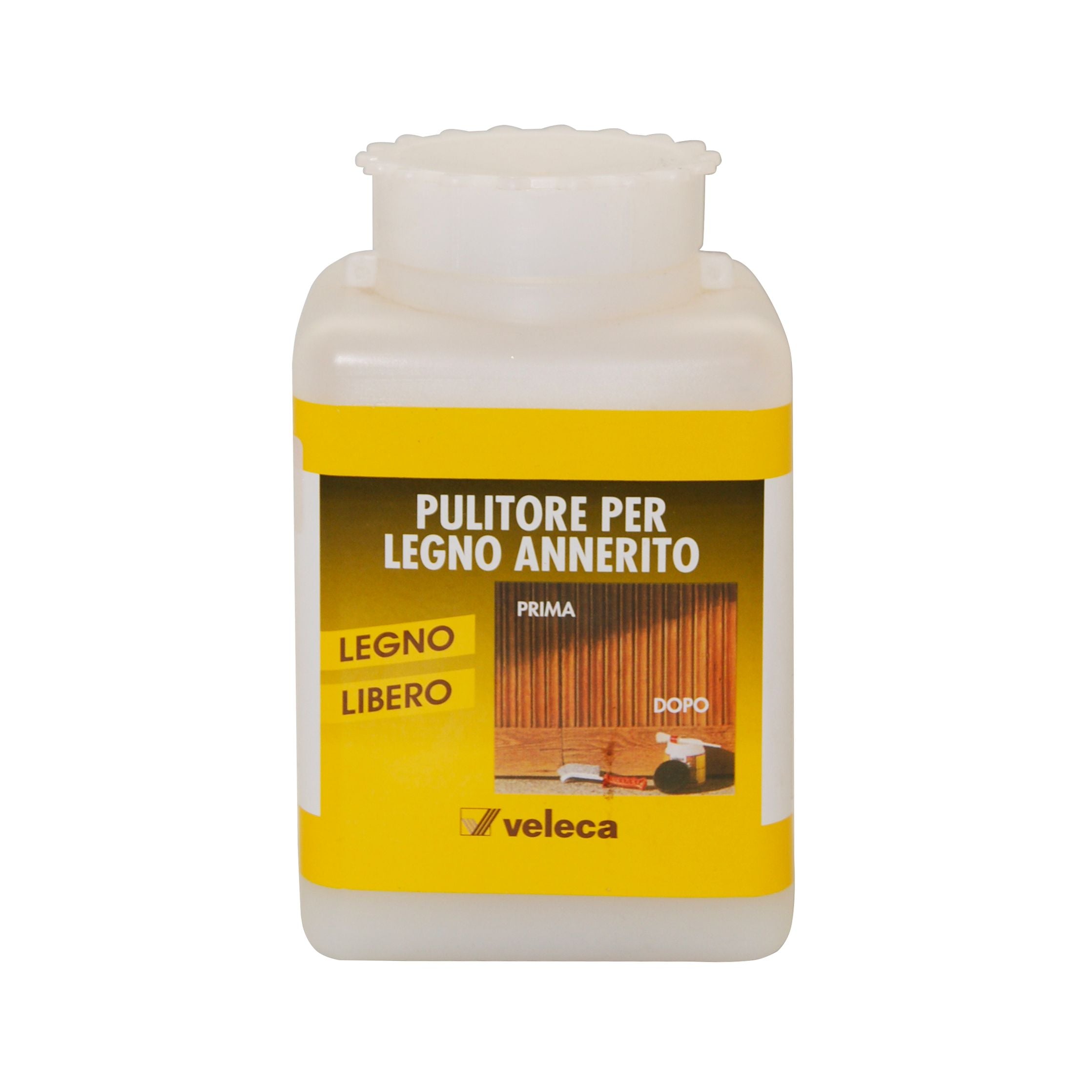 Pulitore Legno 375 ML  Riporta il legno annerito al suo aspetto originale con questo prodotto.