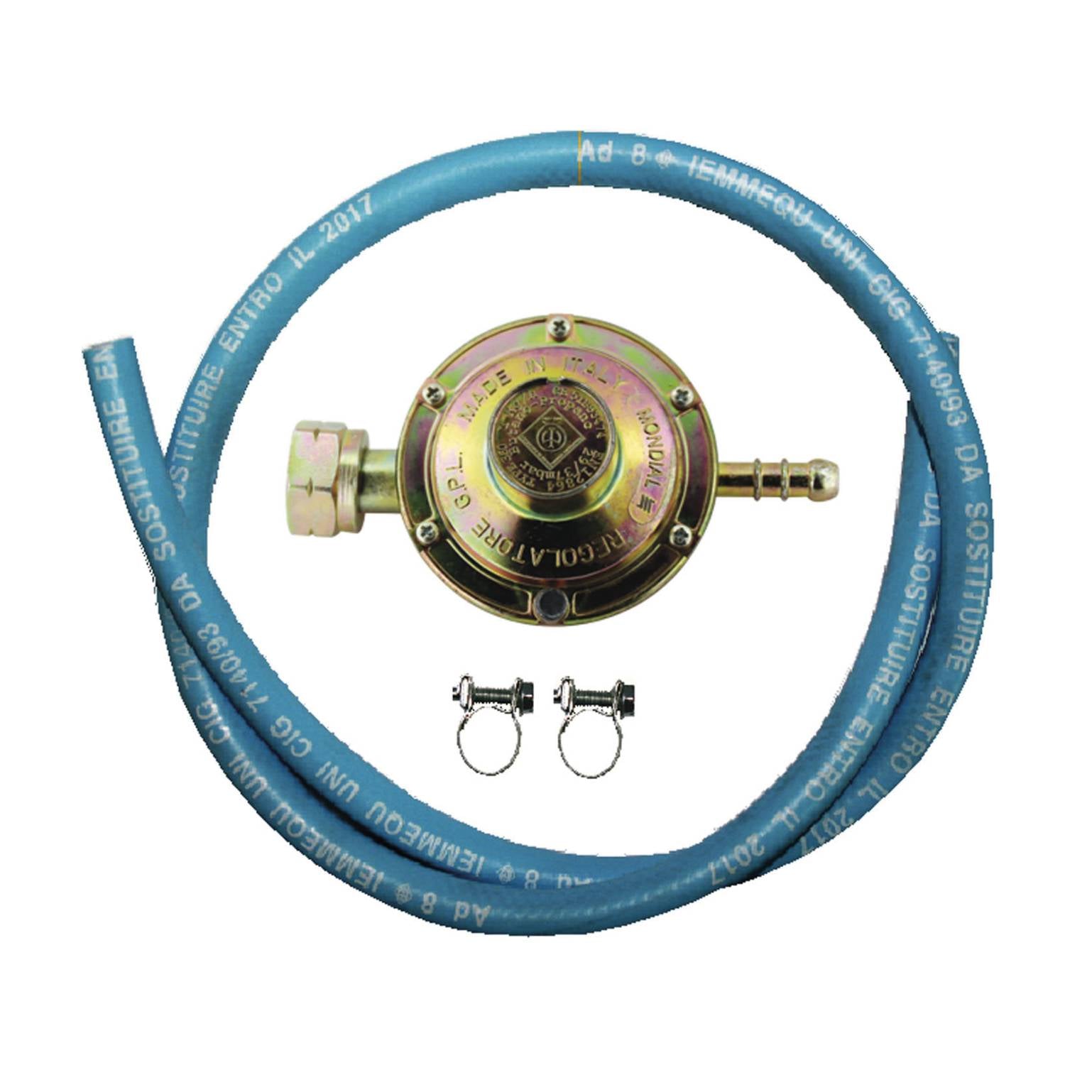 Regolatore gas in kit per stufa