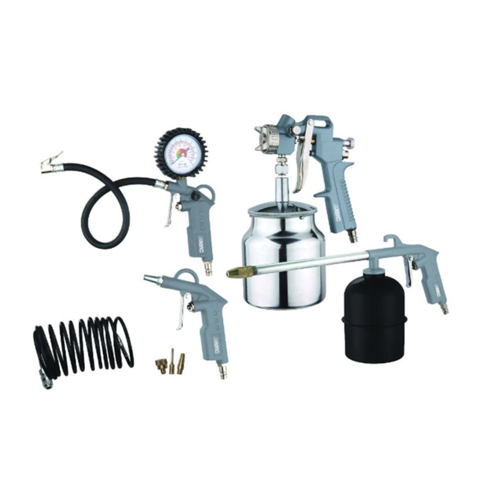 Kit 8 accessoi per compressori ABAC.