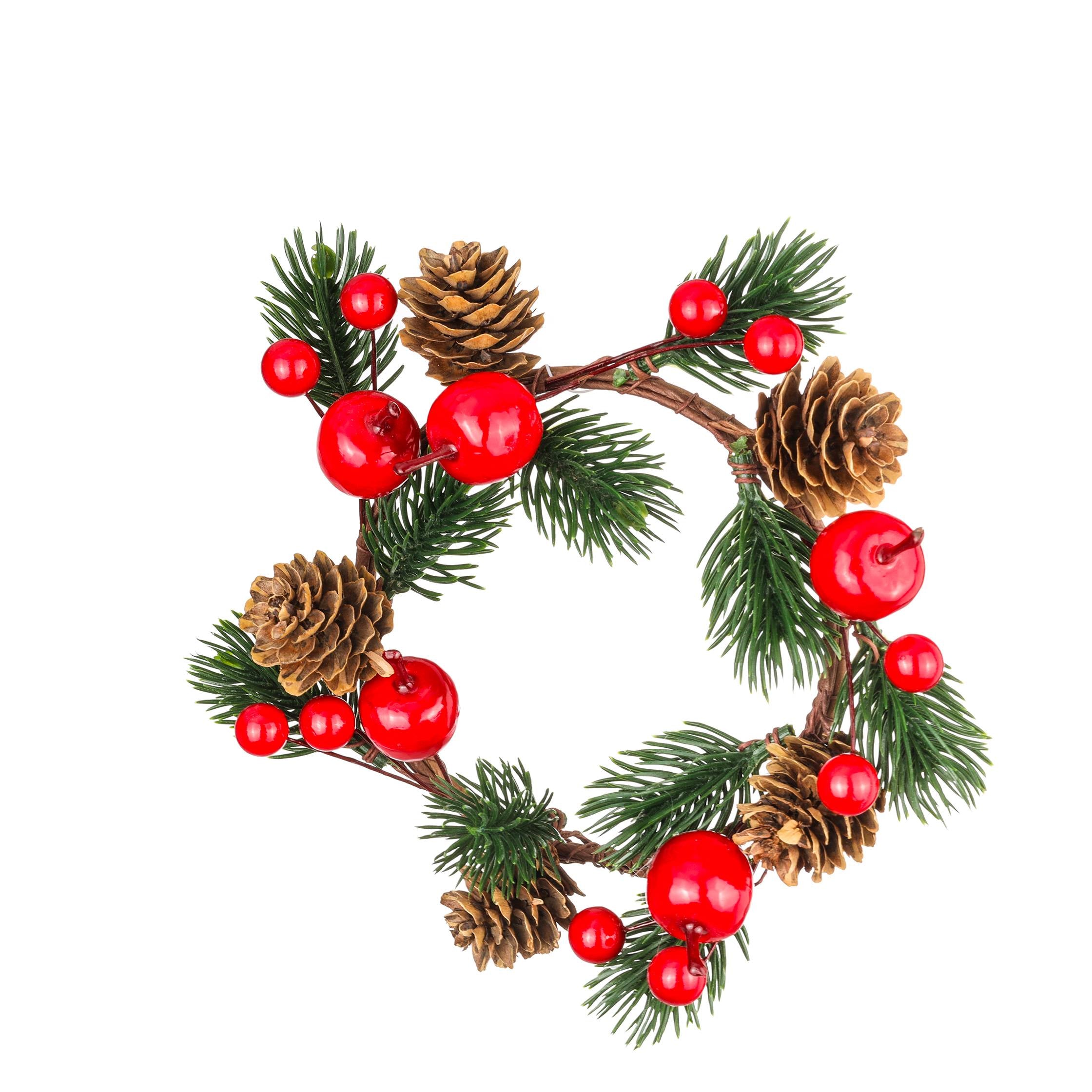 Pick natalizio con mele