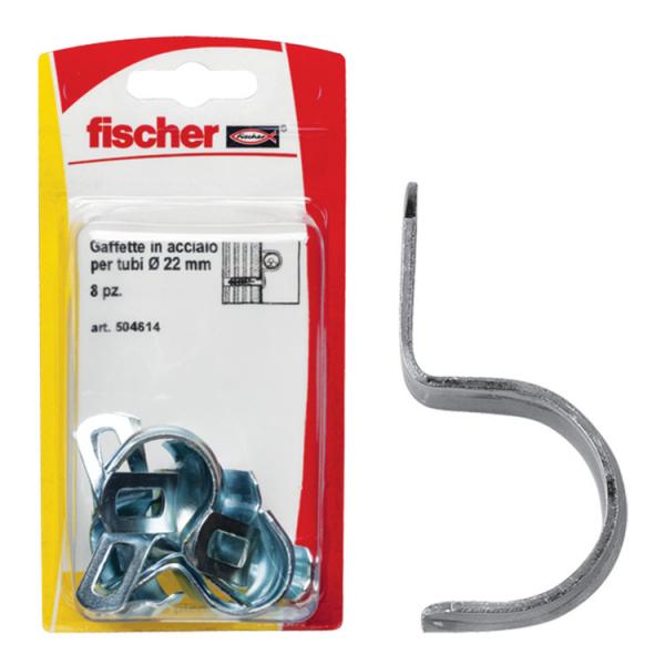 Gaffette Fischer per tubi