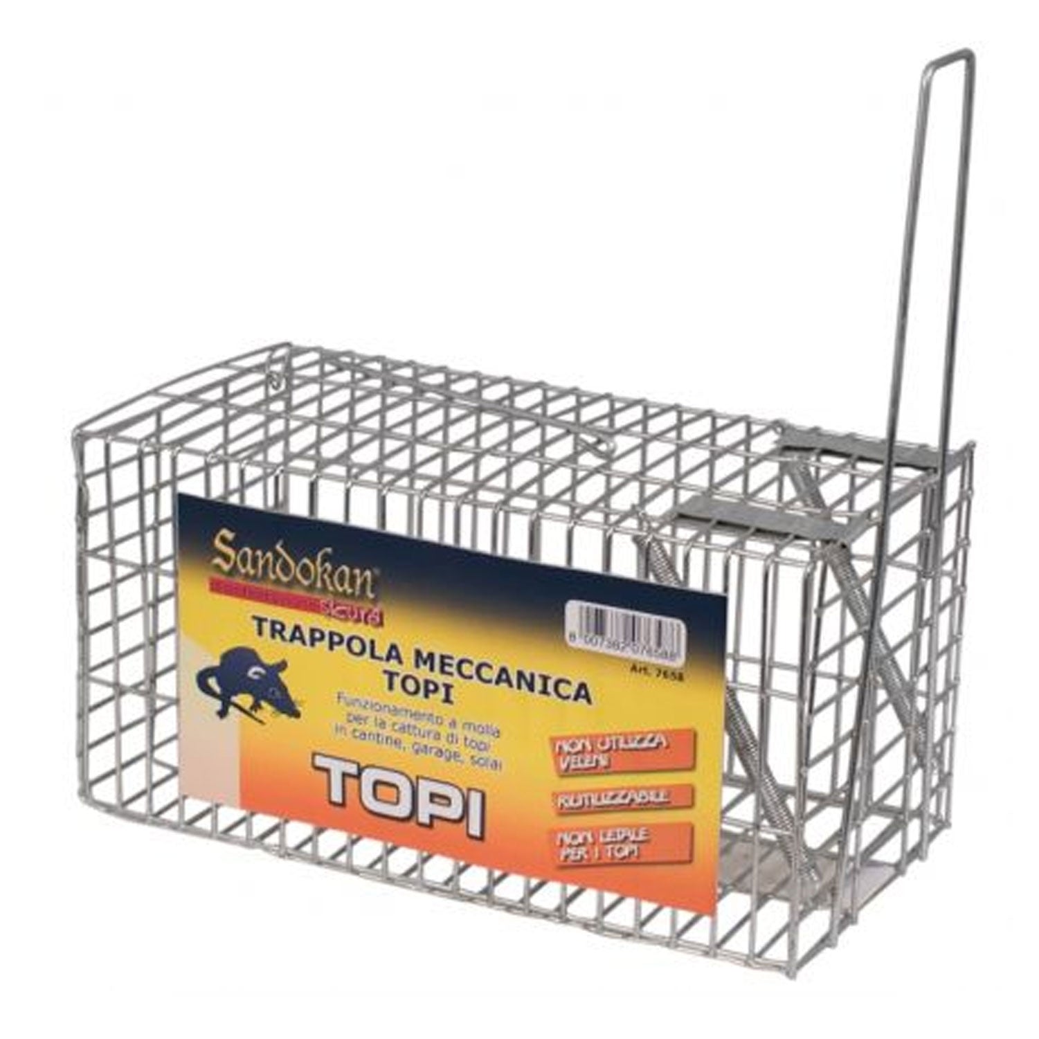 TRAPPOLA PER TOPI, UN DISPOSITIVO IN METALLO