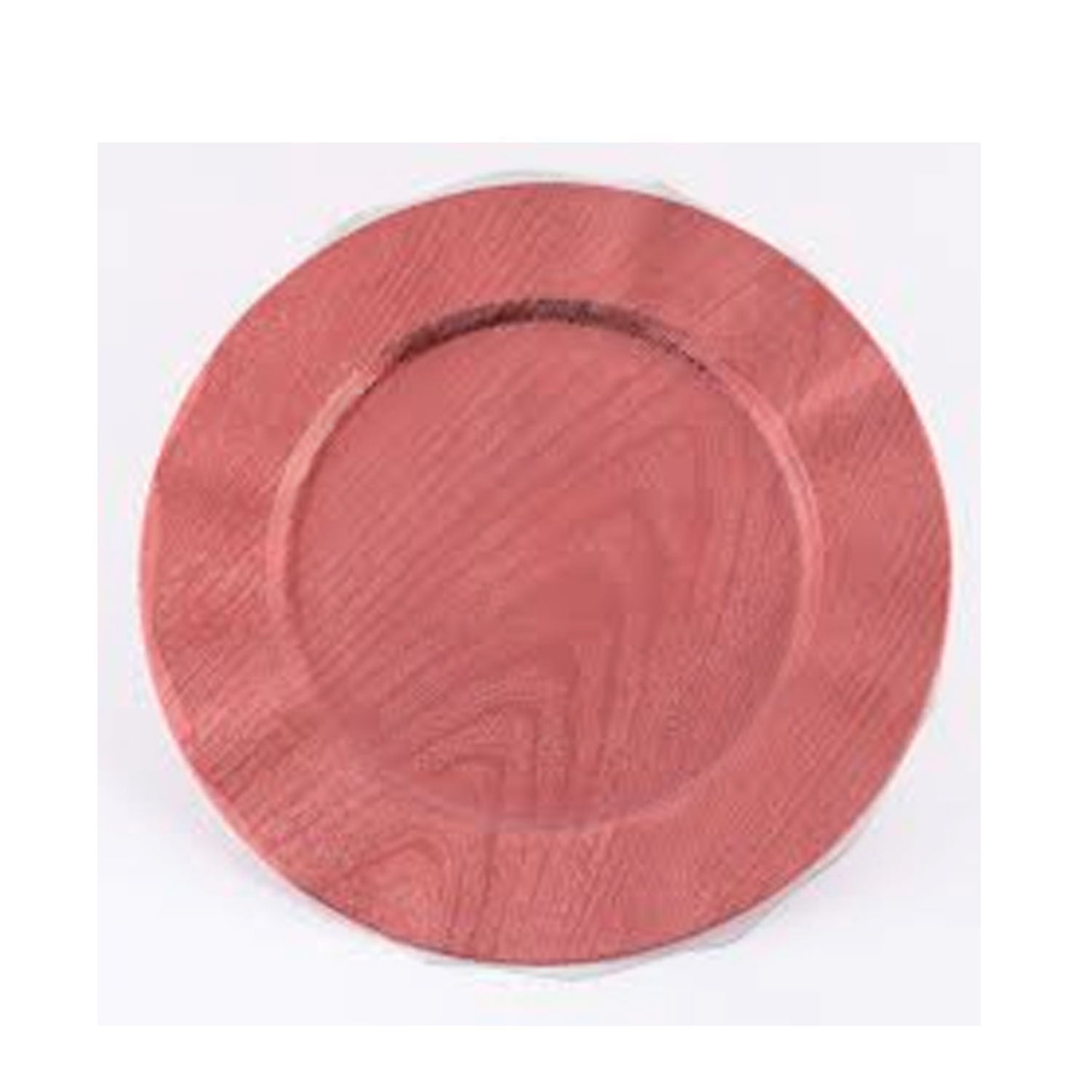 SOTTOPIATTO WOODEN MIRROR ROSSO IN PLASTICA