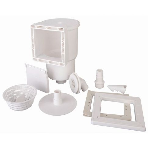 Skimmer bianco piscina fuori terra