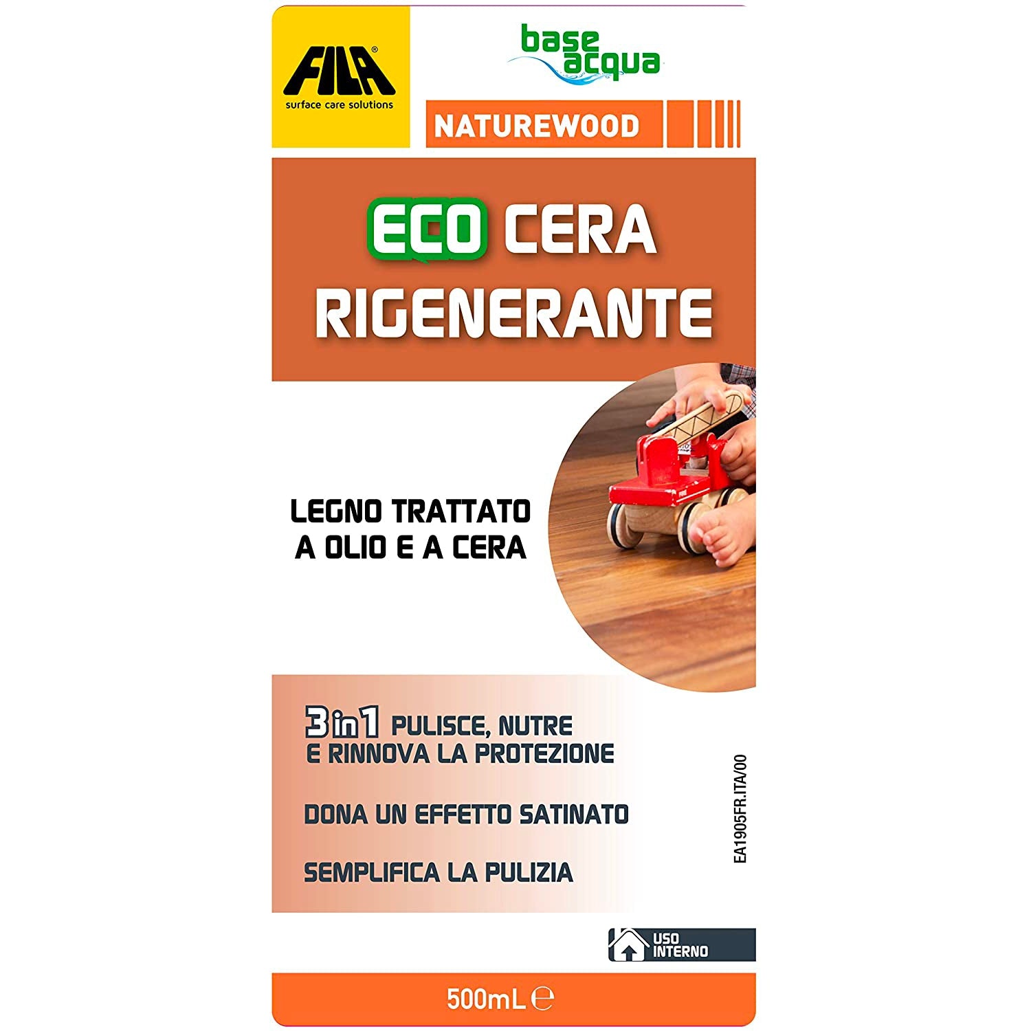 Cera rigenerante Naturewood FILA 500ml 3