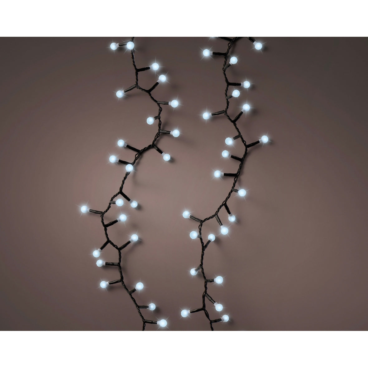 Ghirlanda 'cherry compact' LED bianca Kaemingk