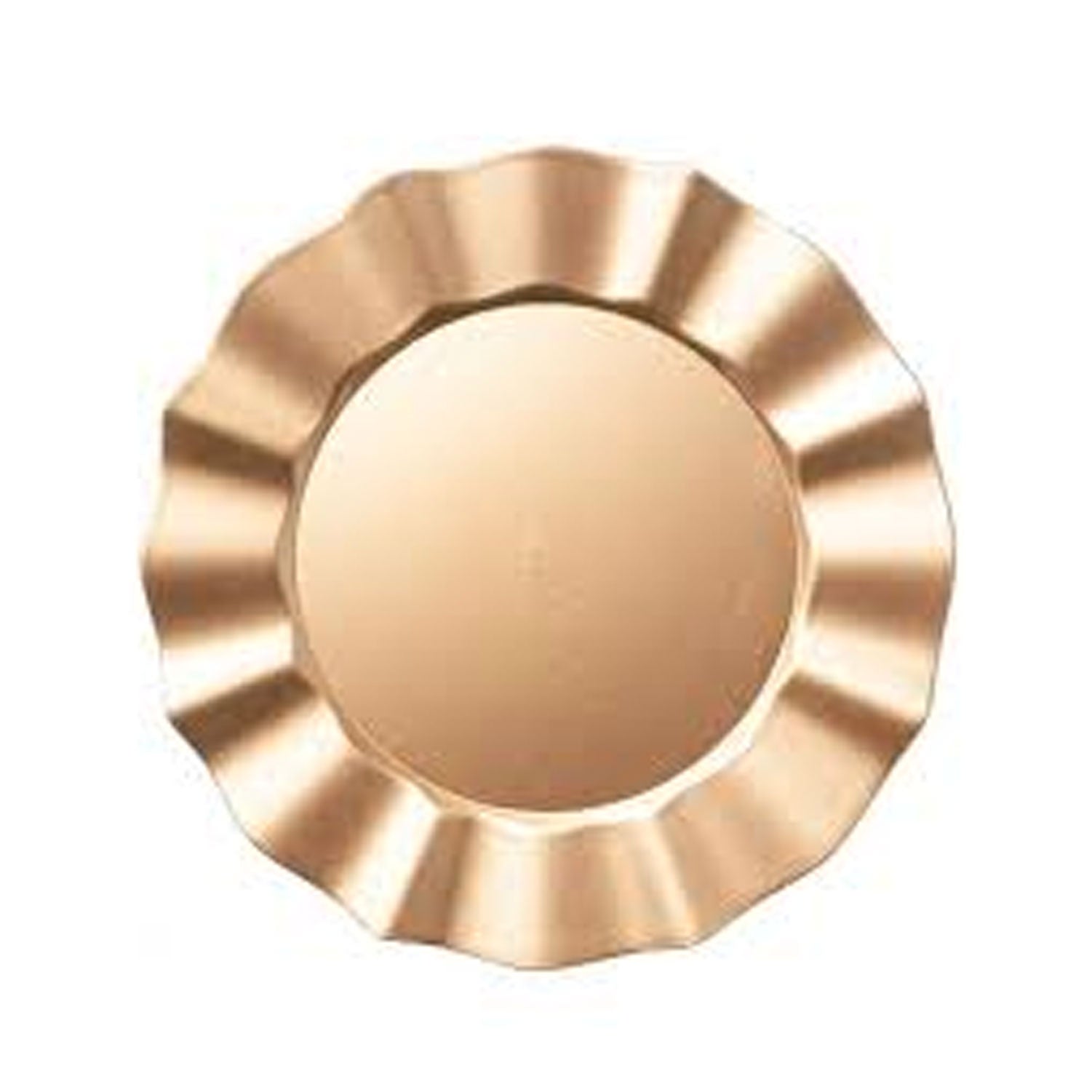 PIATTO PLASTICA ?√≤ CM.33 ORO