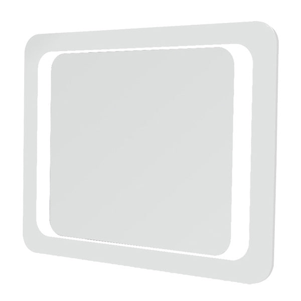 Specchiera retroilluminata LED reversibile