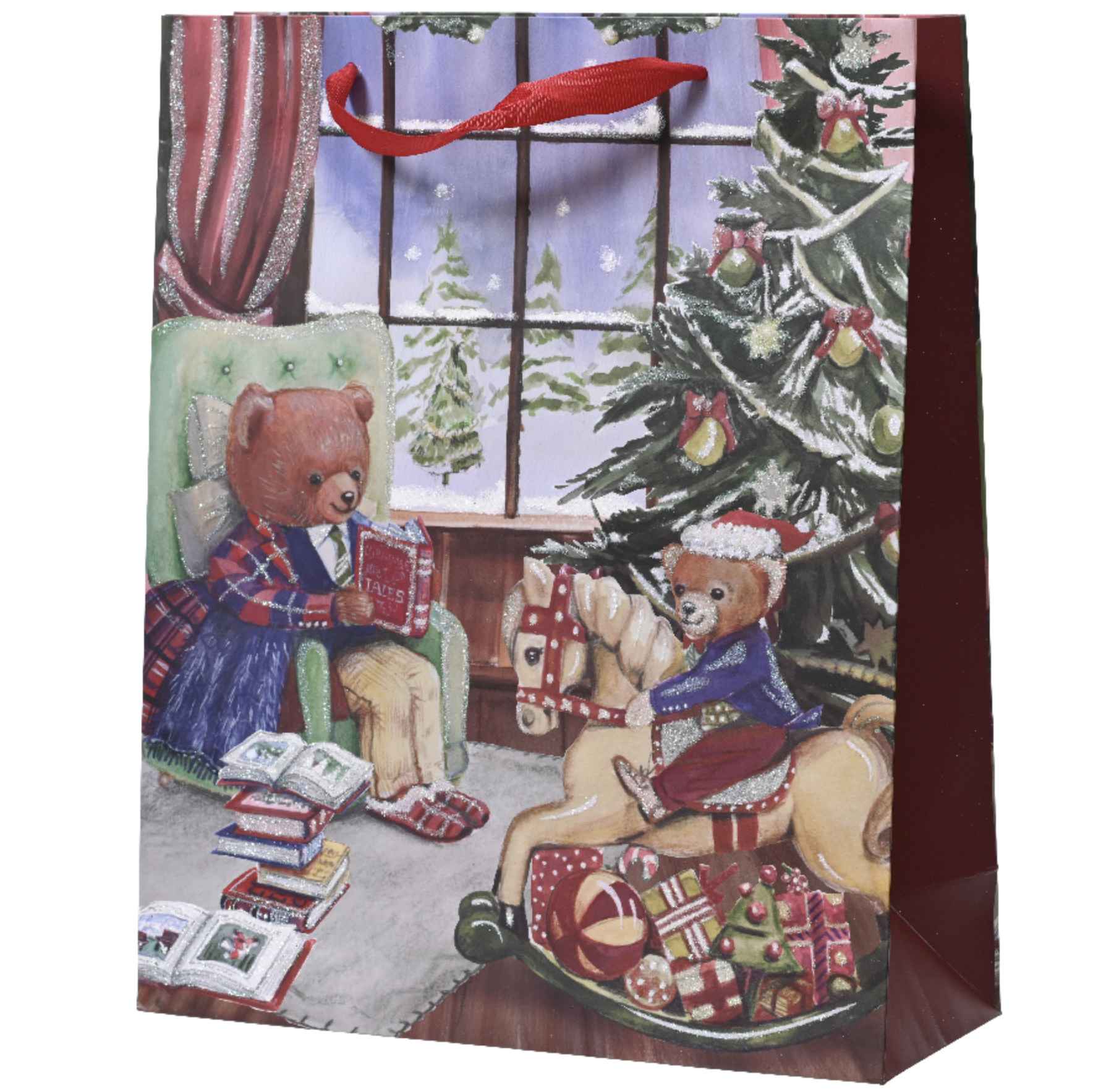 Busta regalo natale orsetti