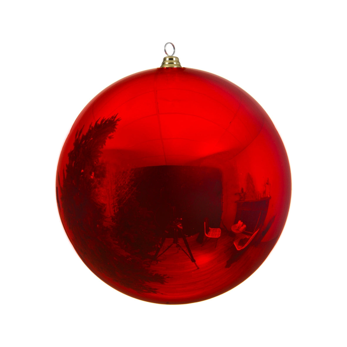 Pallina di natale colore rosso Kaemingk 40 cm