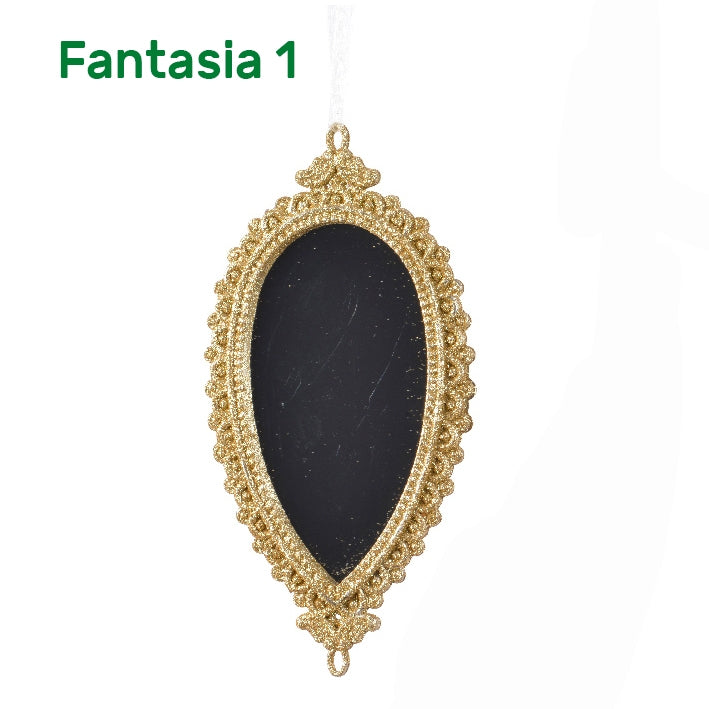 Addobbo natalizio a forma di specchio Kaemingk