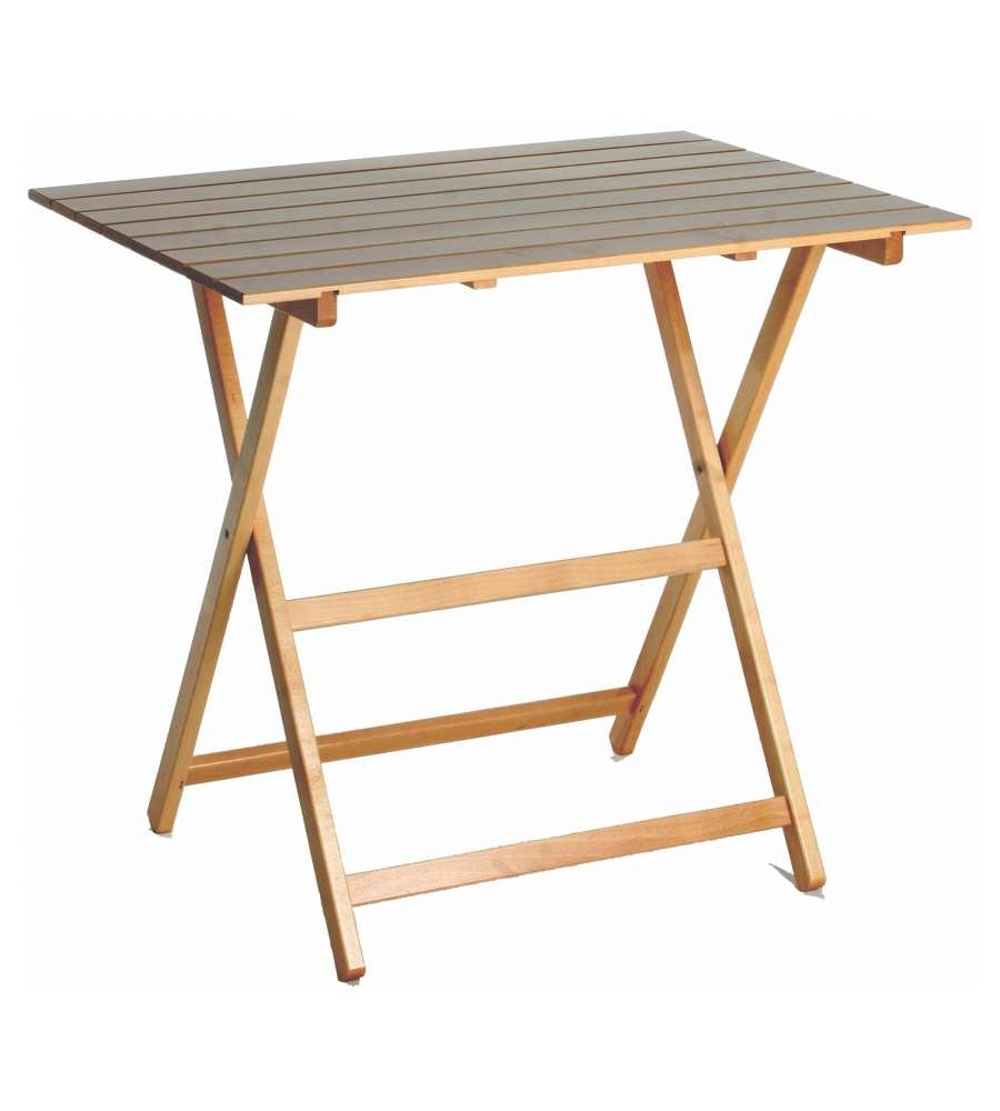 Tavolo in legno pieghevole