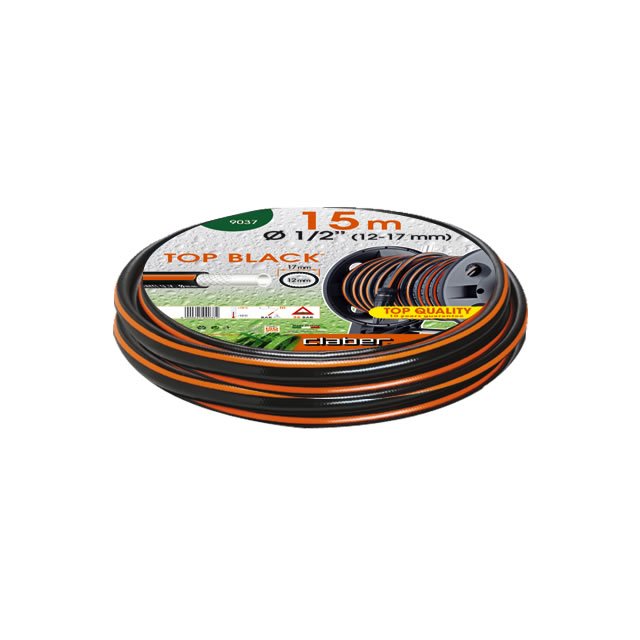 Tubo Top Black 12/17mm 15M Claber