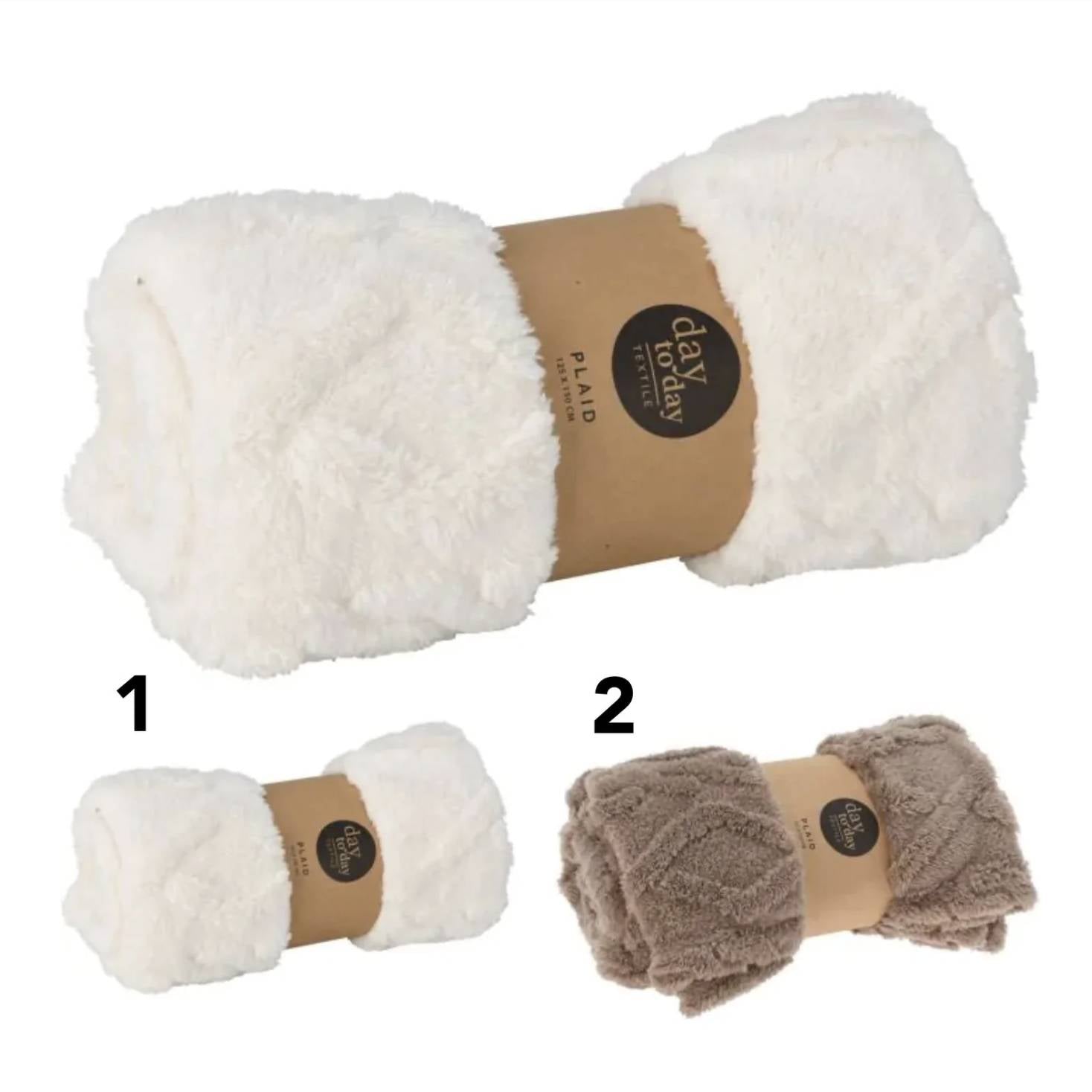 Coperta plaid Sherpa 150x125 cm