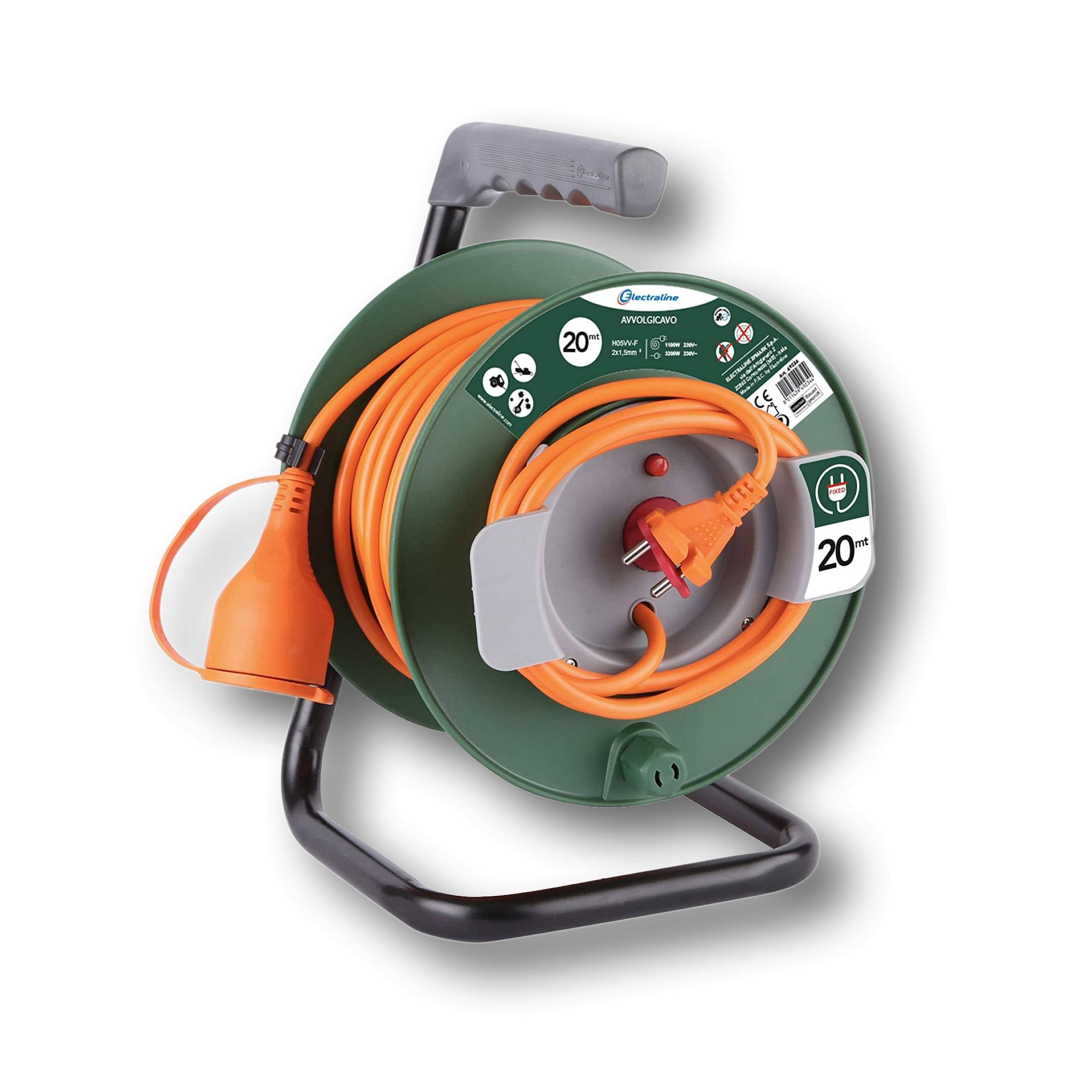 Avvolgicavo giardino 20m