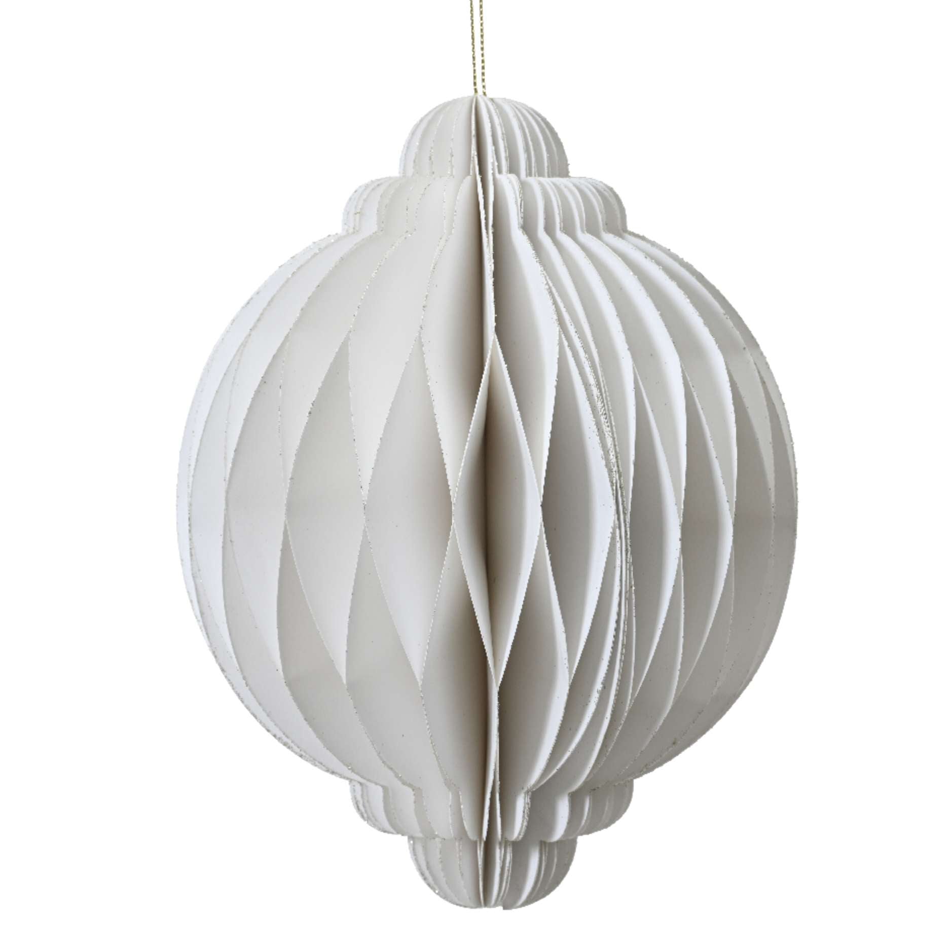 Carta ornamentale natalizia pallina