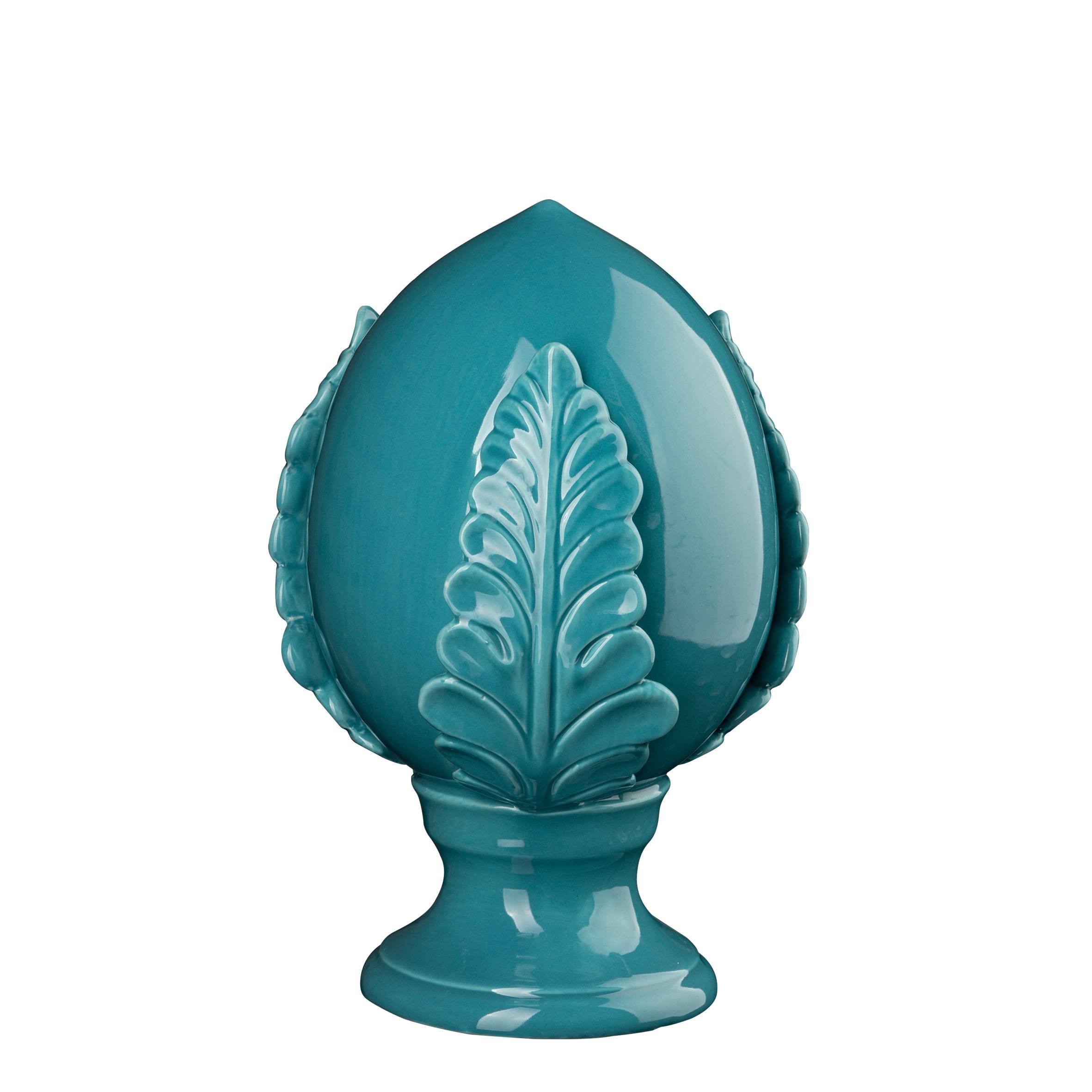 Pumo decorativo in porcellana 22 cm 4