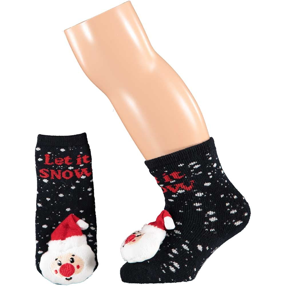 Calzini X-mas natalizi 3d per neonati 6