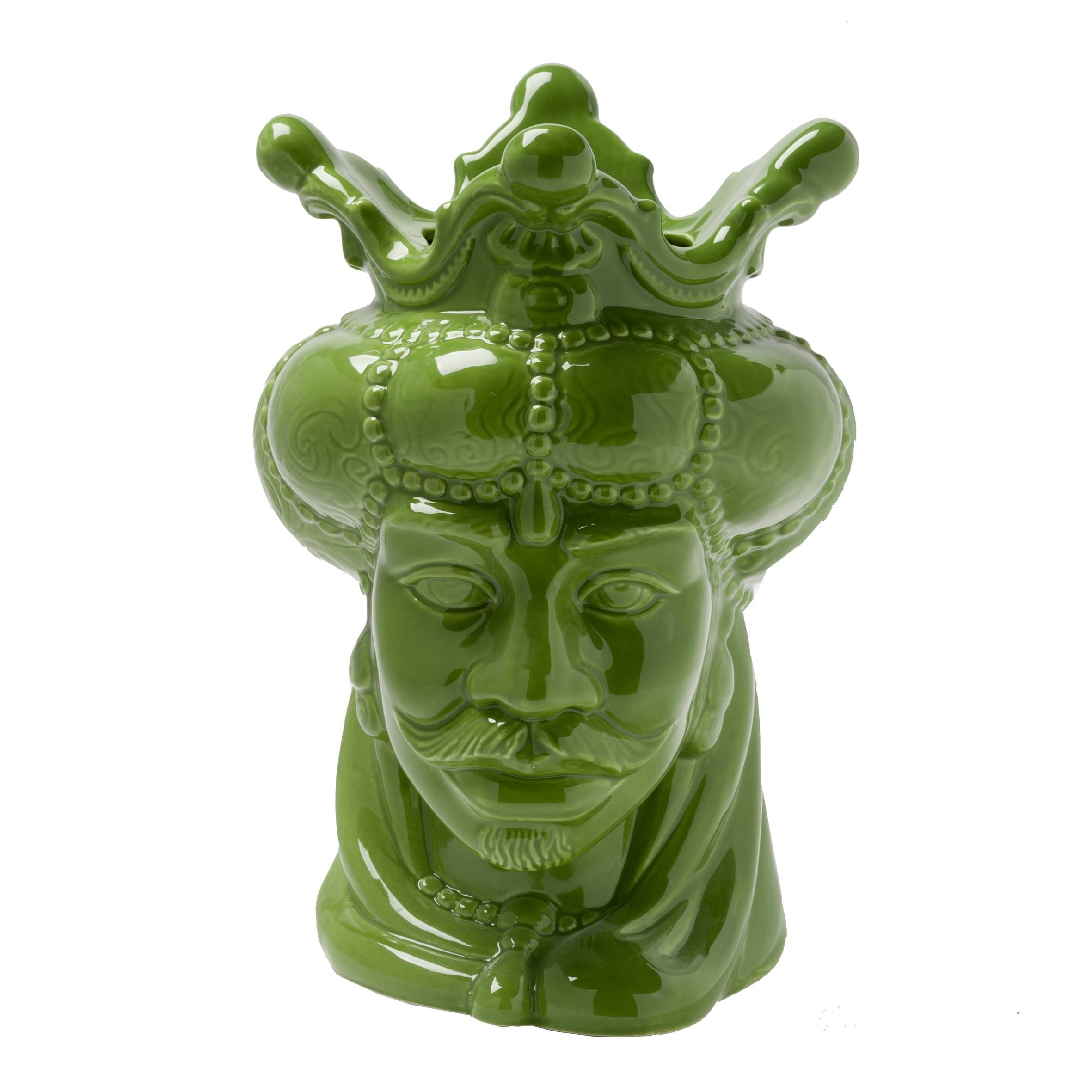 Vaso Re testa di moro 11