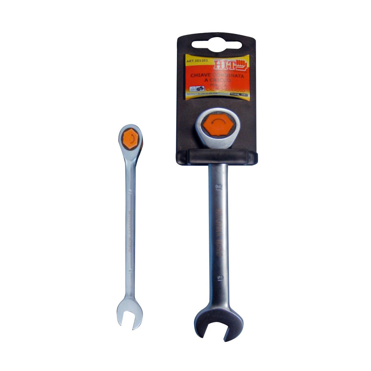 Chiave combinata con cricchetto 13mm