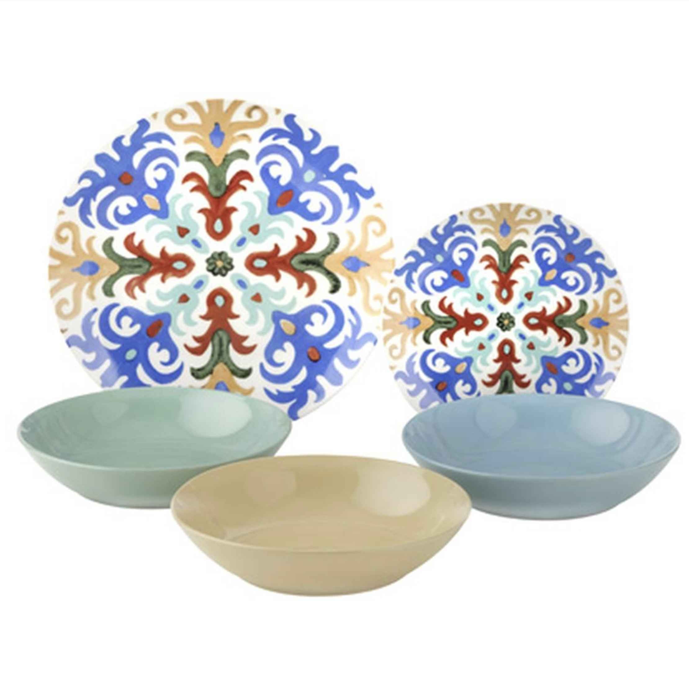 Servizio 18 piatti Capri Montemaggi