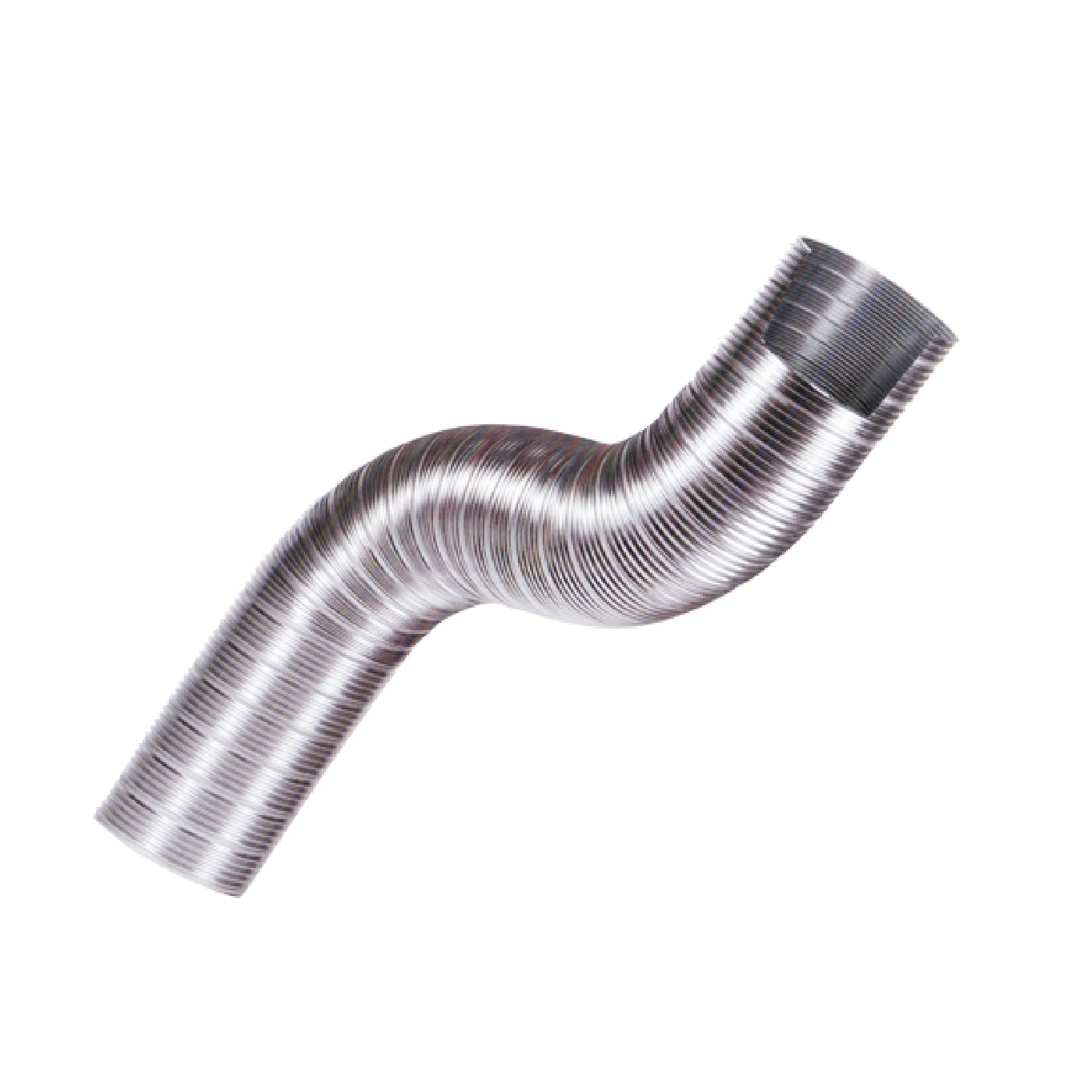 Tubo flessibile in alluminio naturale 90-300 cm